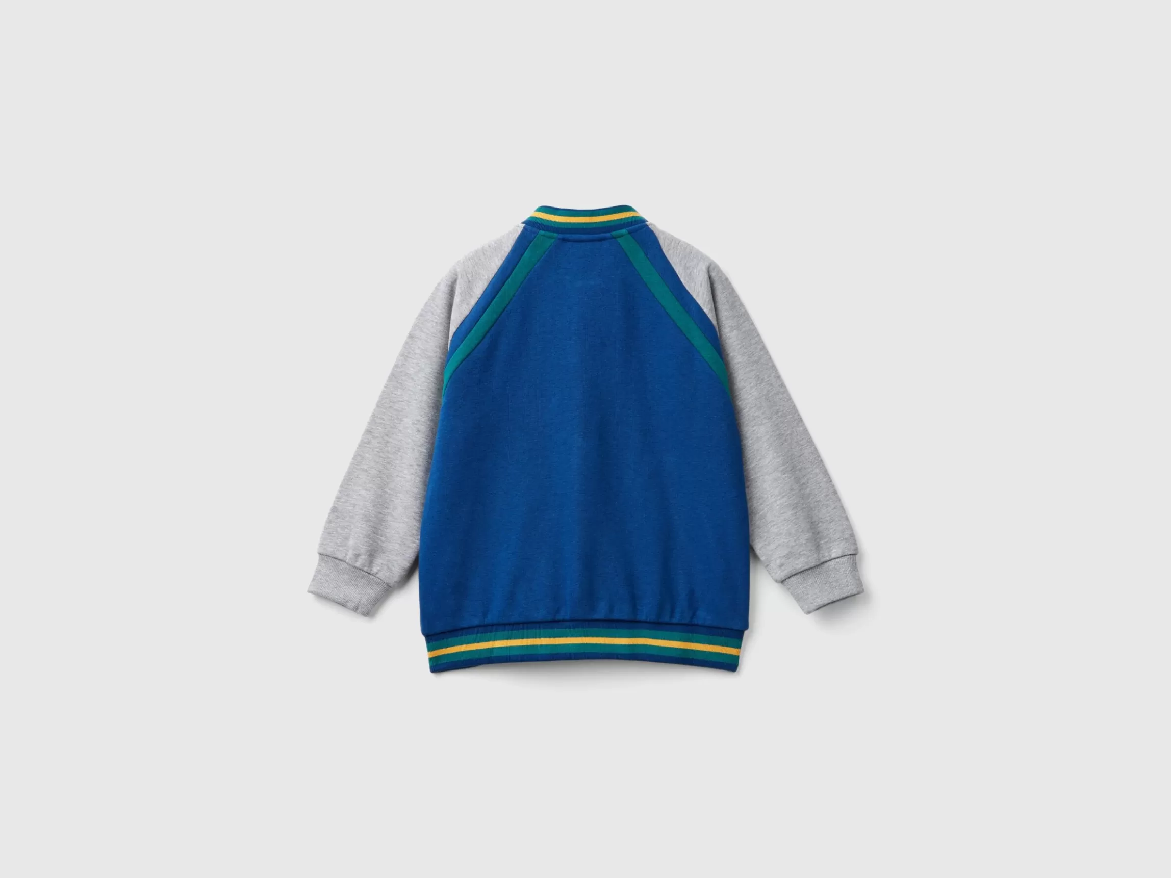 United Colors of Benetton Bomber jacket in cotton and viscose blend sweat