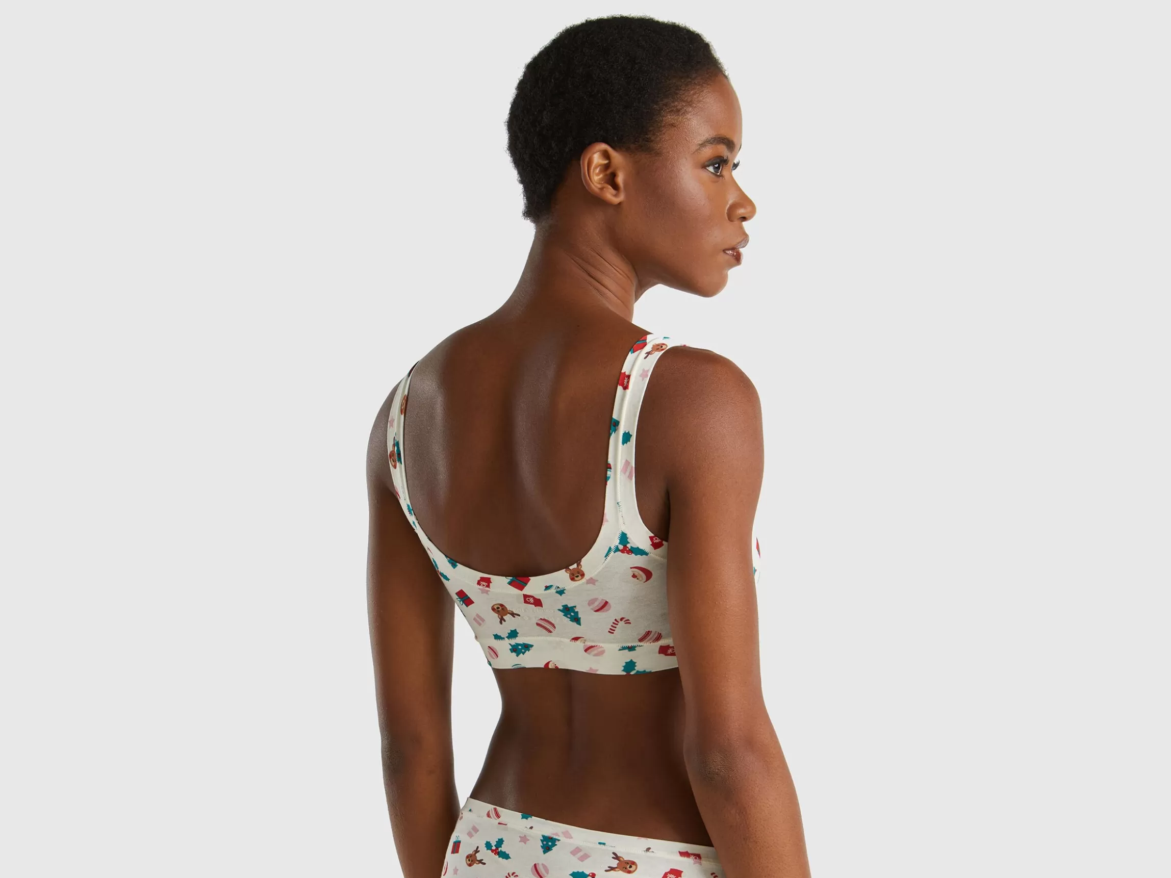 United Colors of Benetton Bra with Christmas print