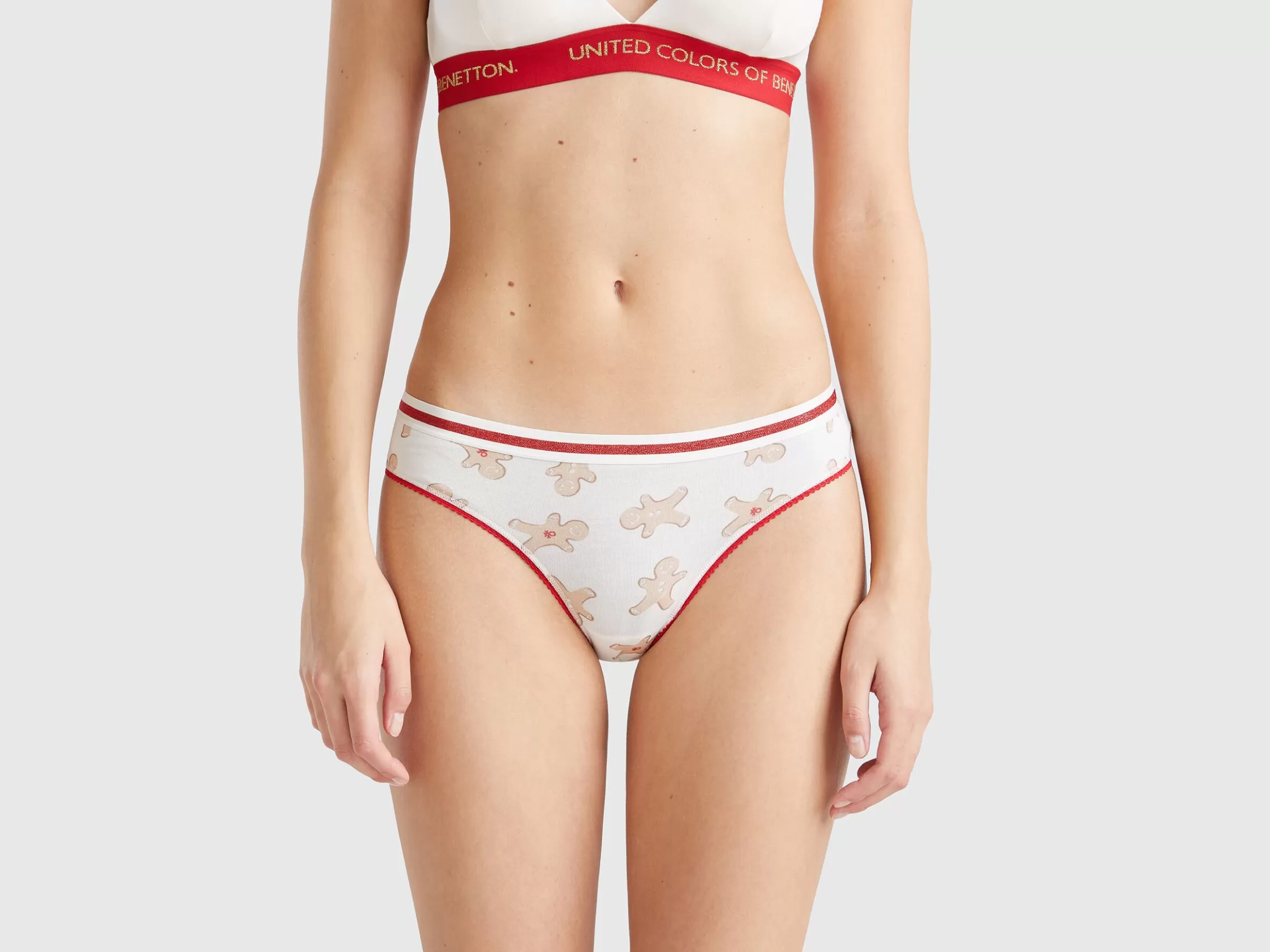 United Colors of Benetton Briefs with biscuit print
