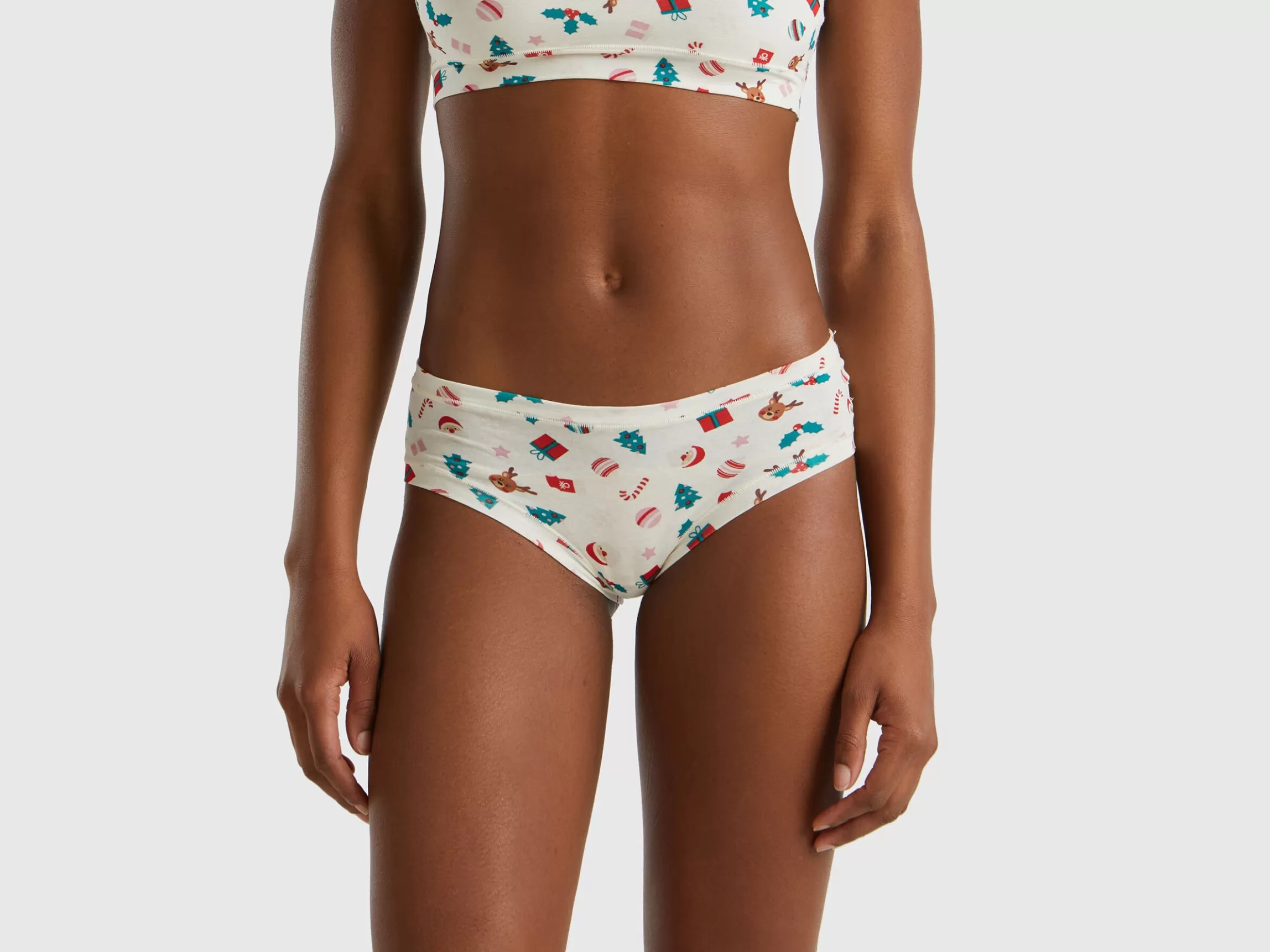 United Colors of Benetton Briefs with Christmas print