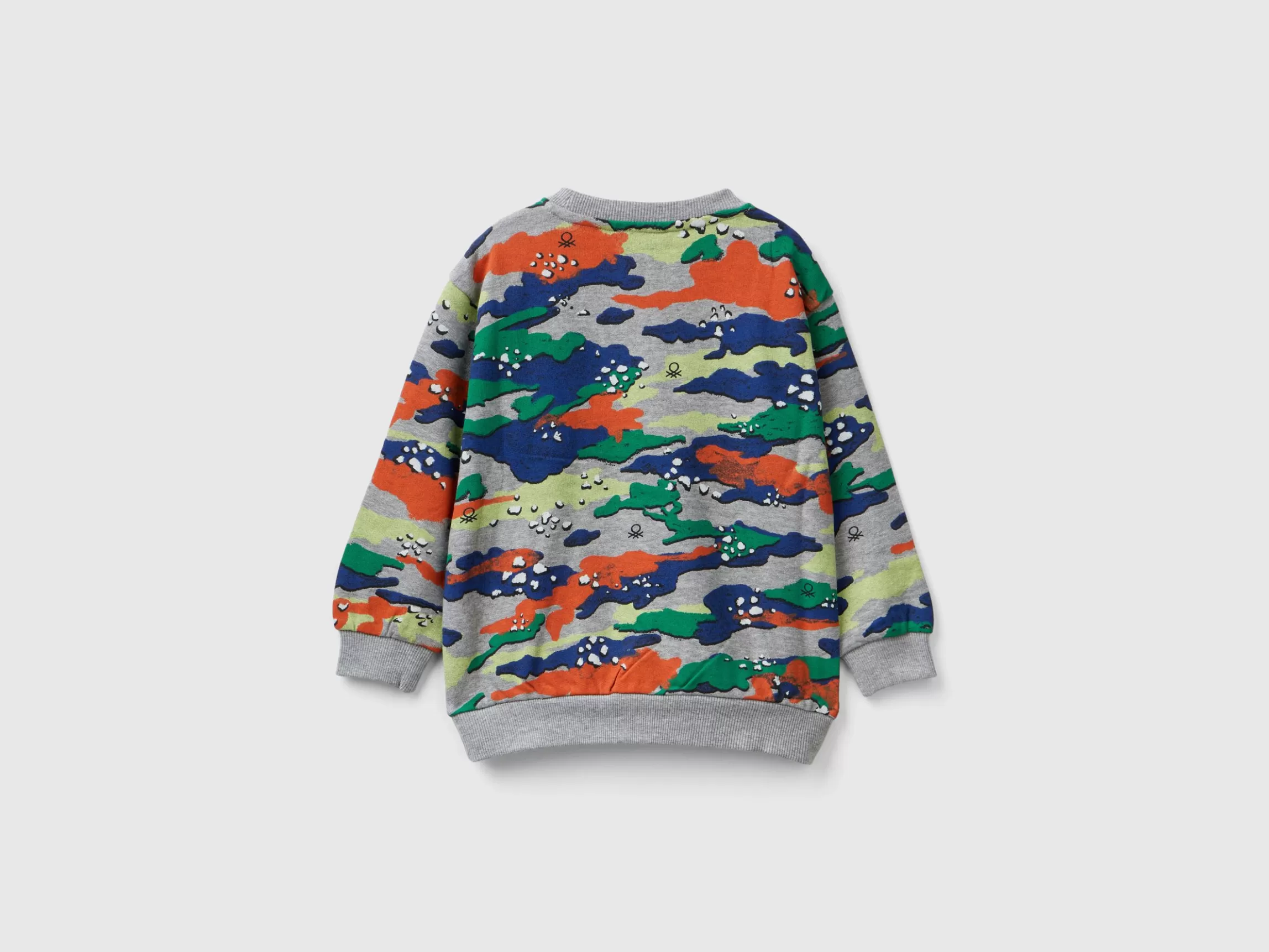 United Colors of Benetton Camouflage print sweatshirt
