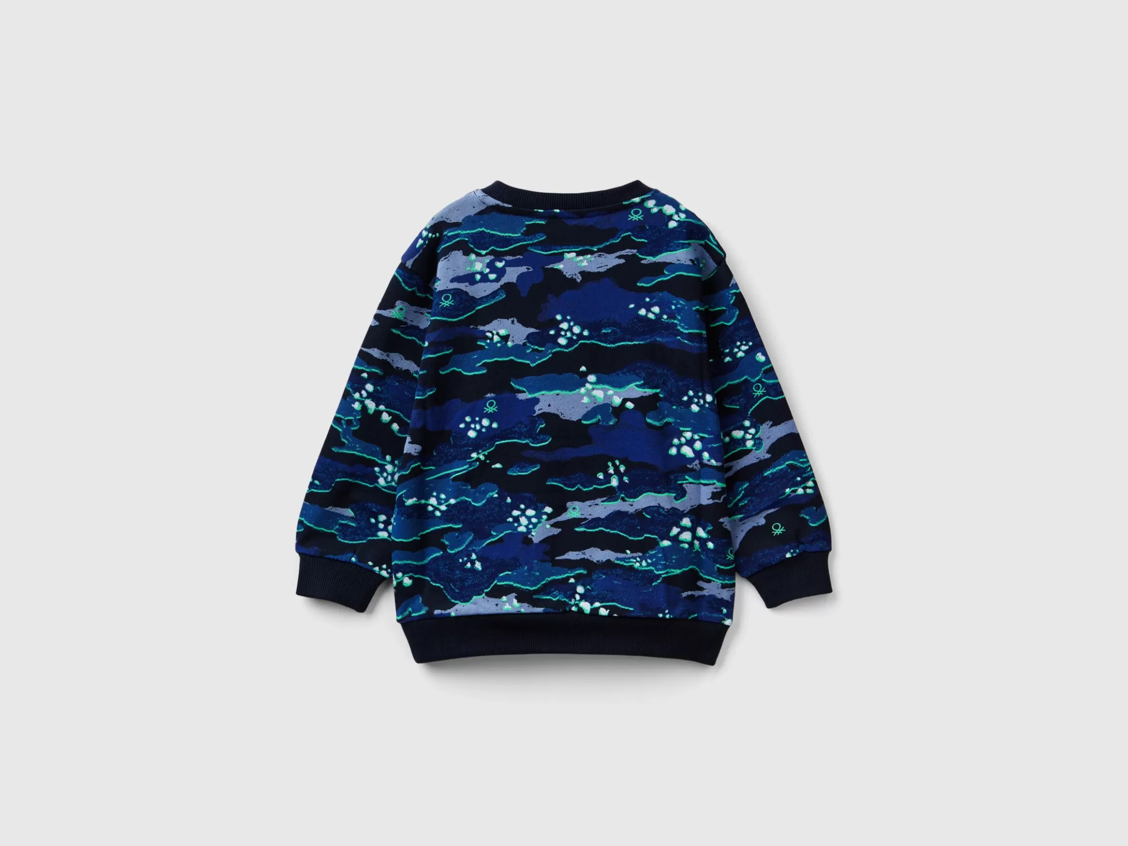 United Colors of Benetton Camouflage print sweatshirt