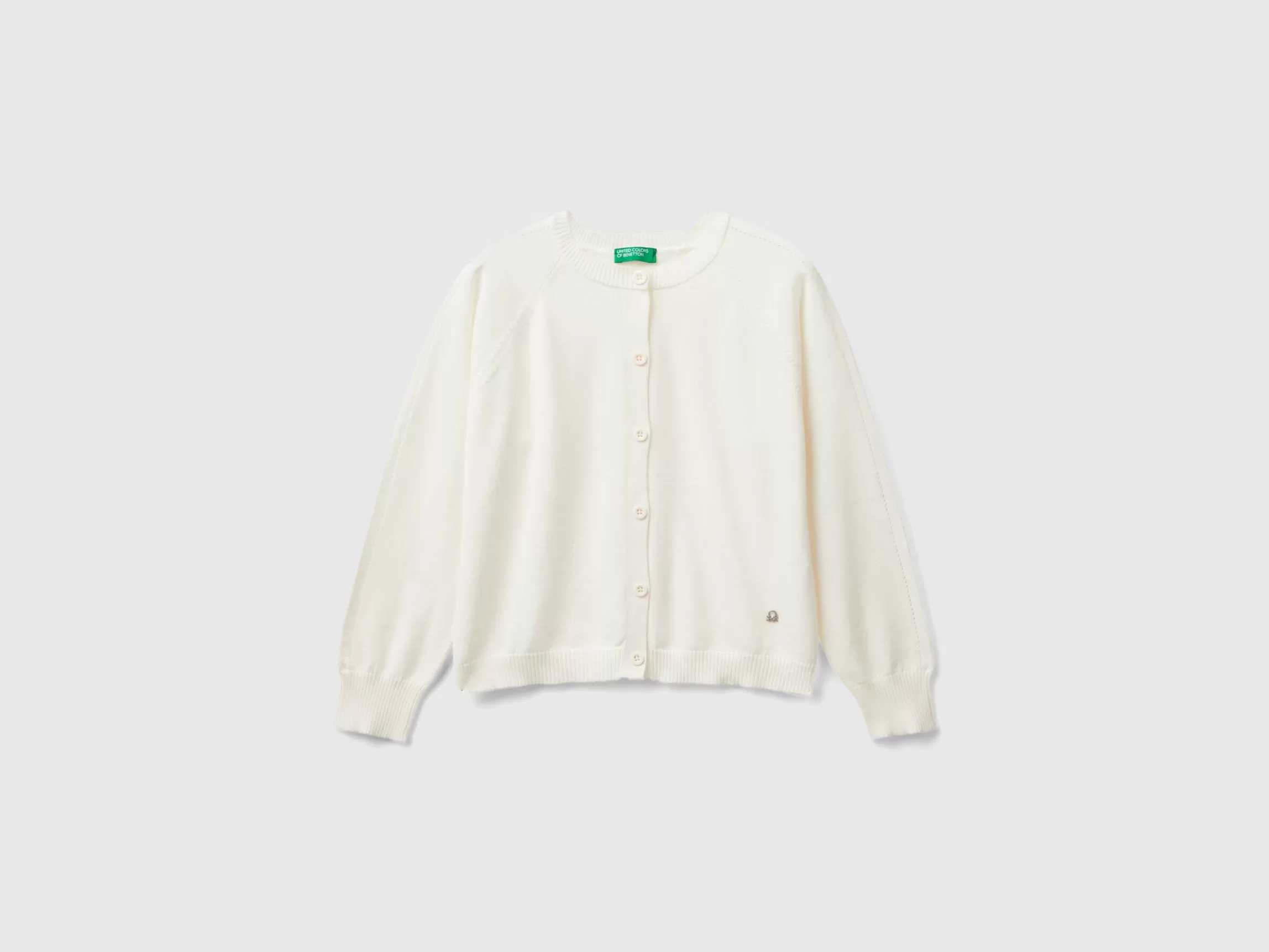United Colors of Benetton Cardigan in pure cotton
