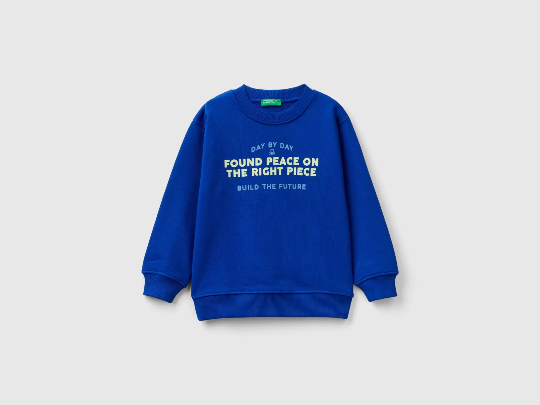 United Colors of Benetton Crew neck sweatshirt with print