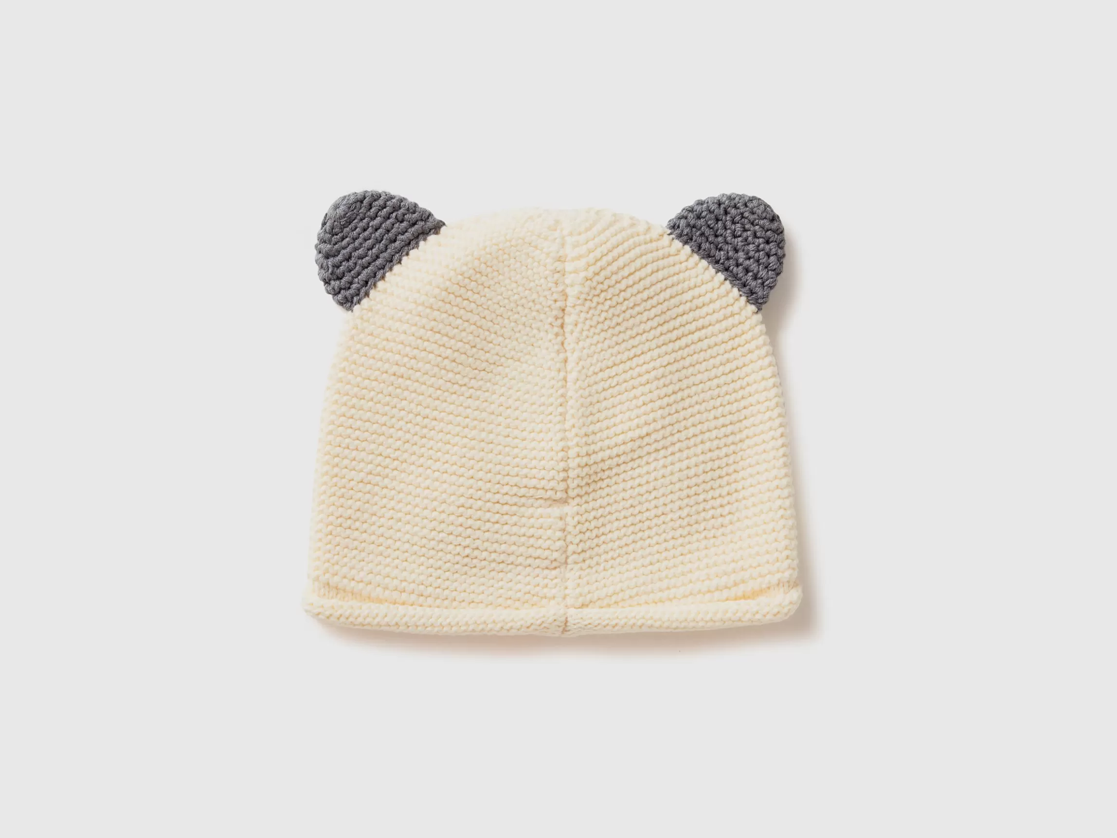 United Colors of Benetton Crochet hat with applique