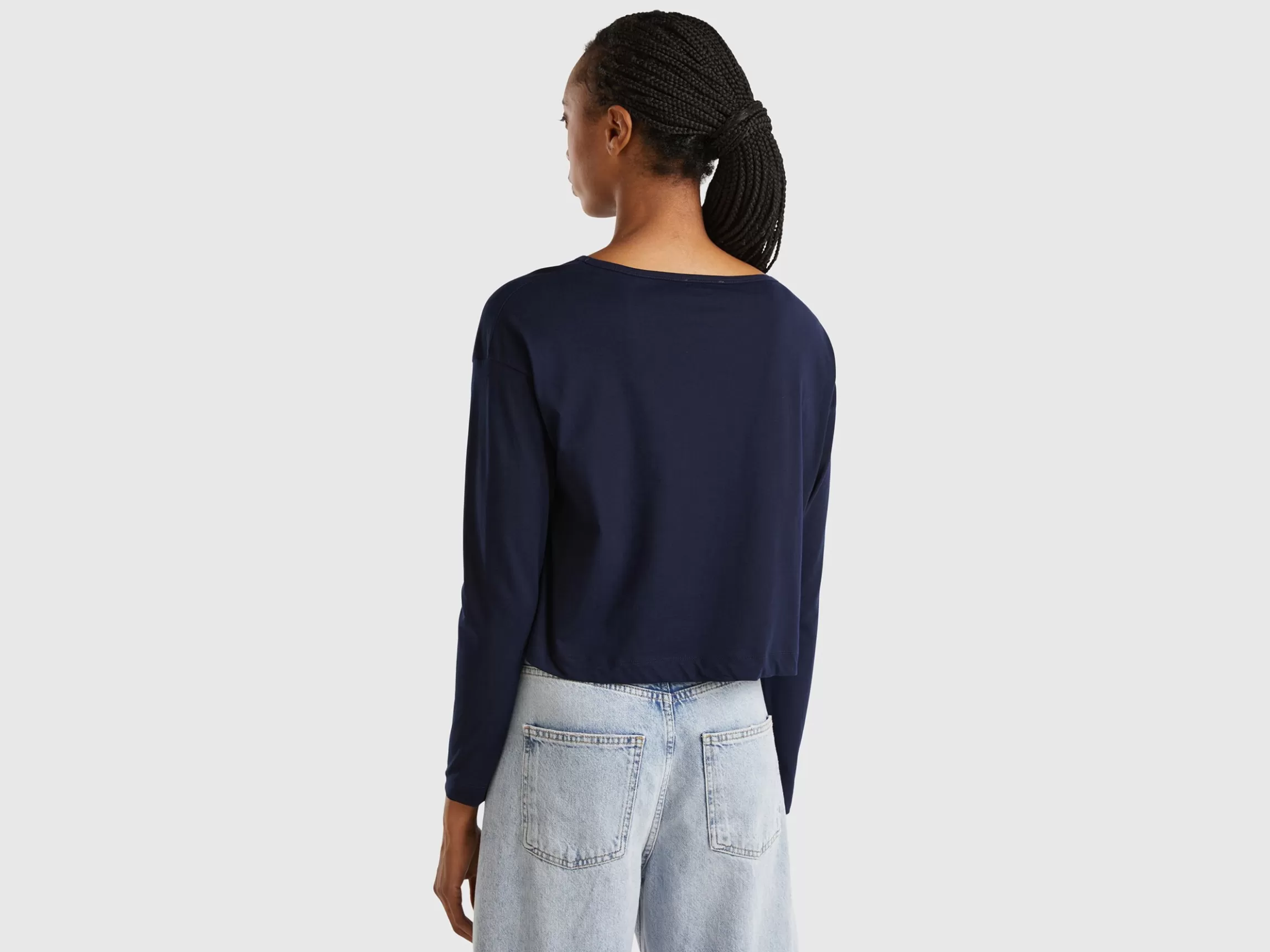 United Colors of Benetton long fiber cotton t-shirt
