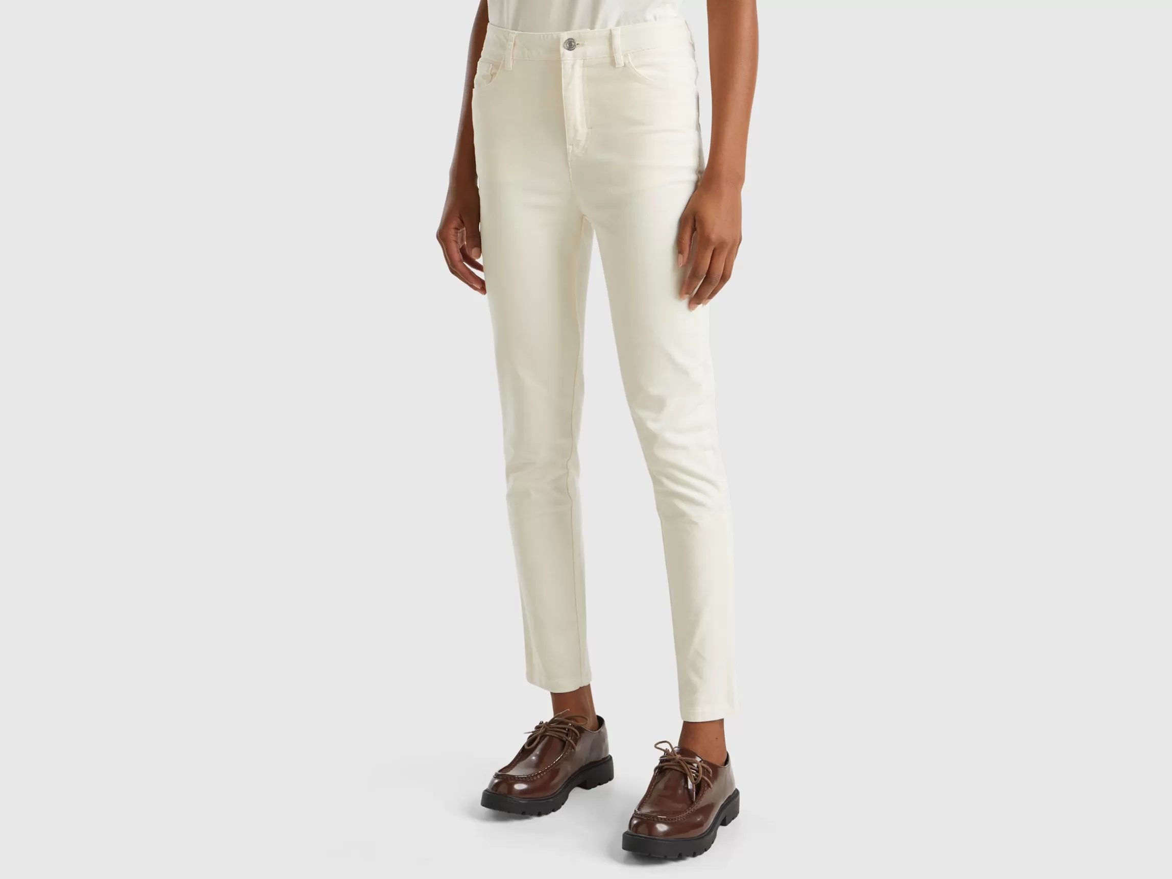 United Colors of Benetton Five pocket velvet trousers