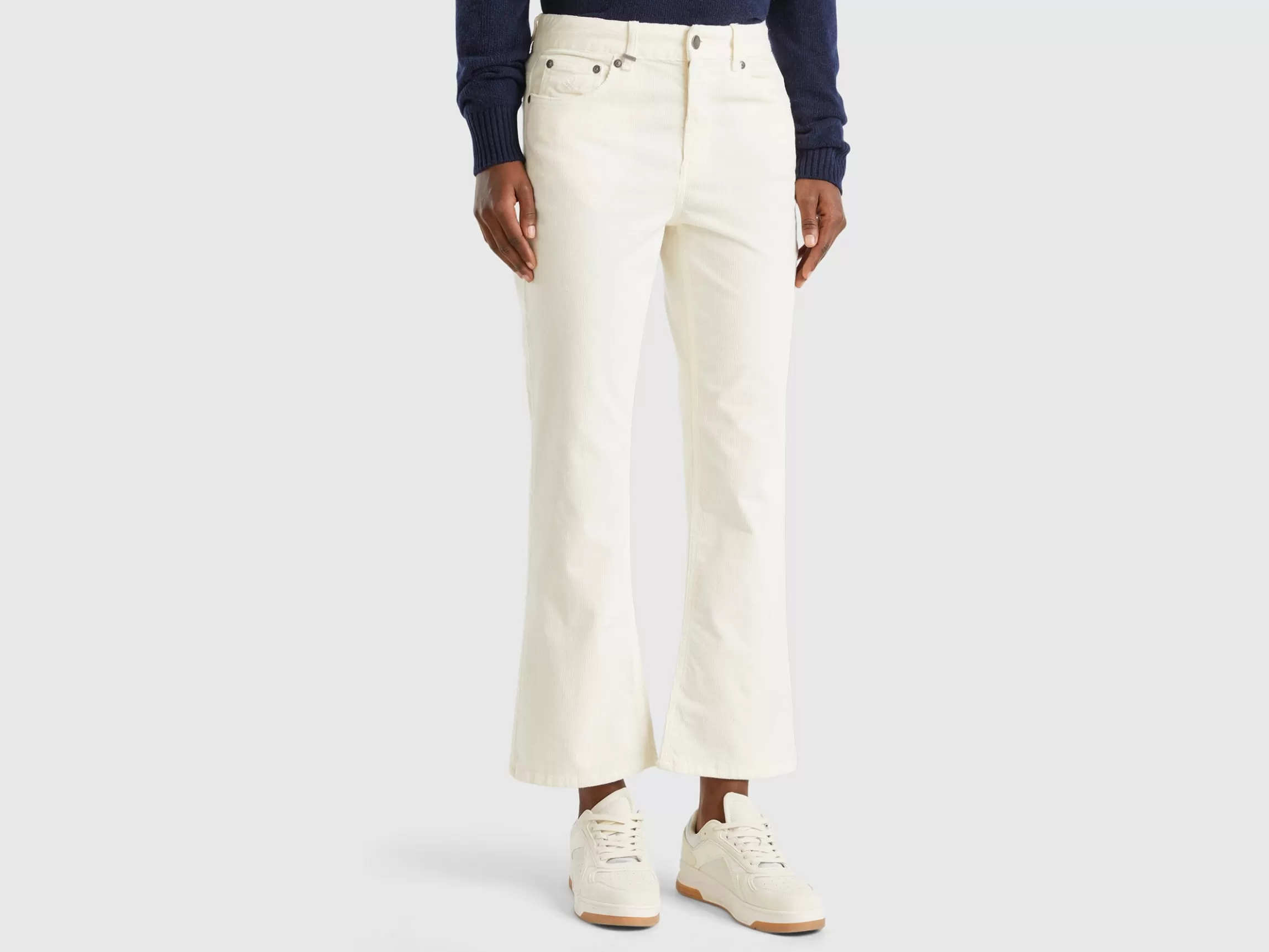 United Colors of Benetton Five pocket velvet trousers