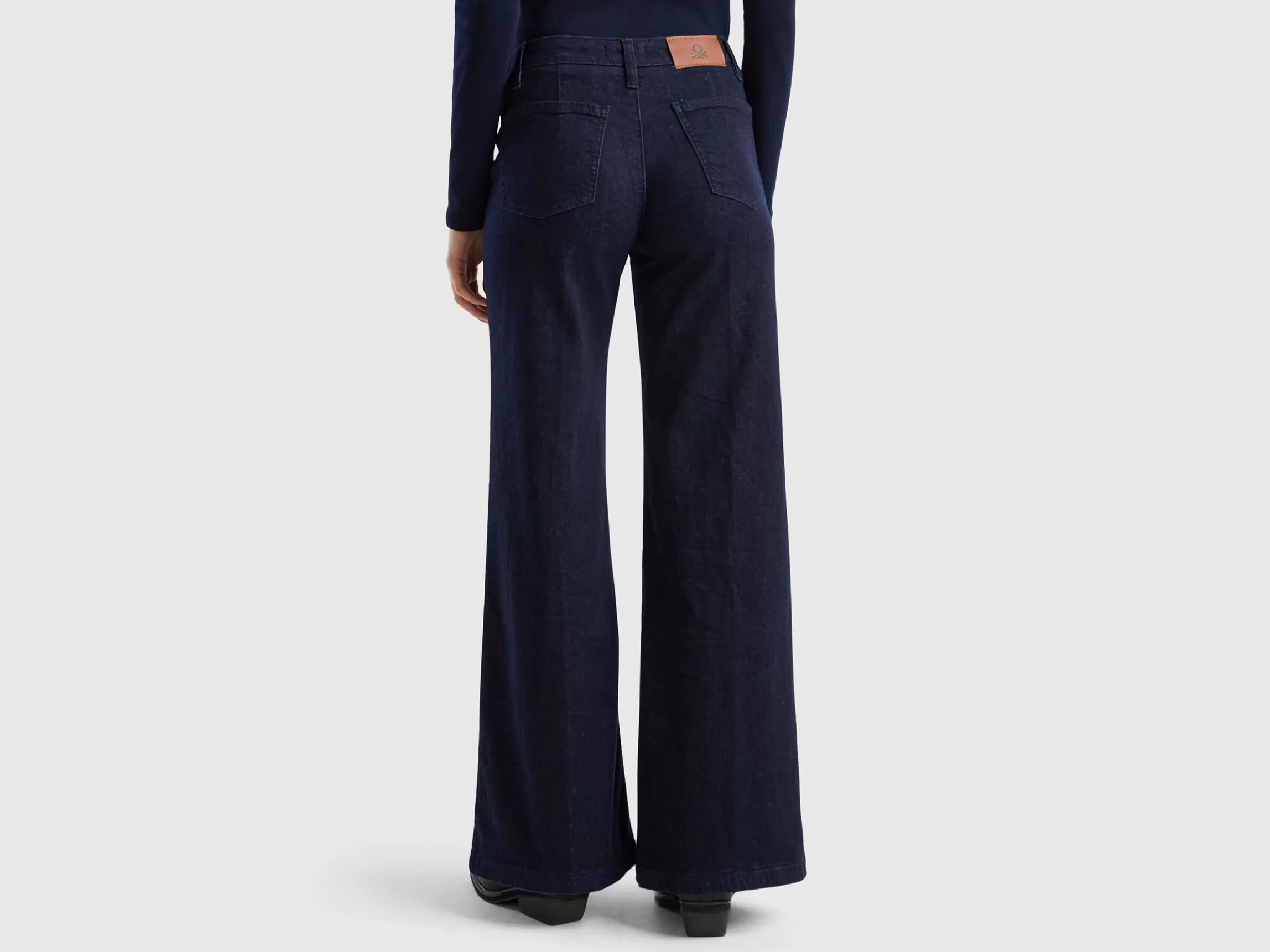 United Colors of Benetton Flared jeans in stretch cotton