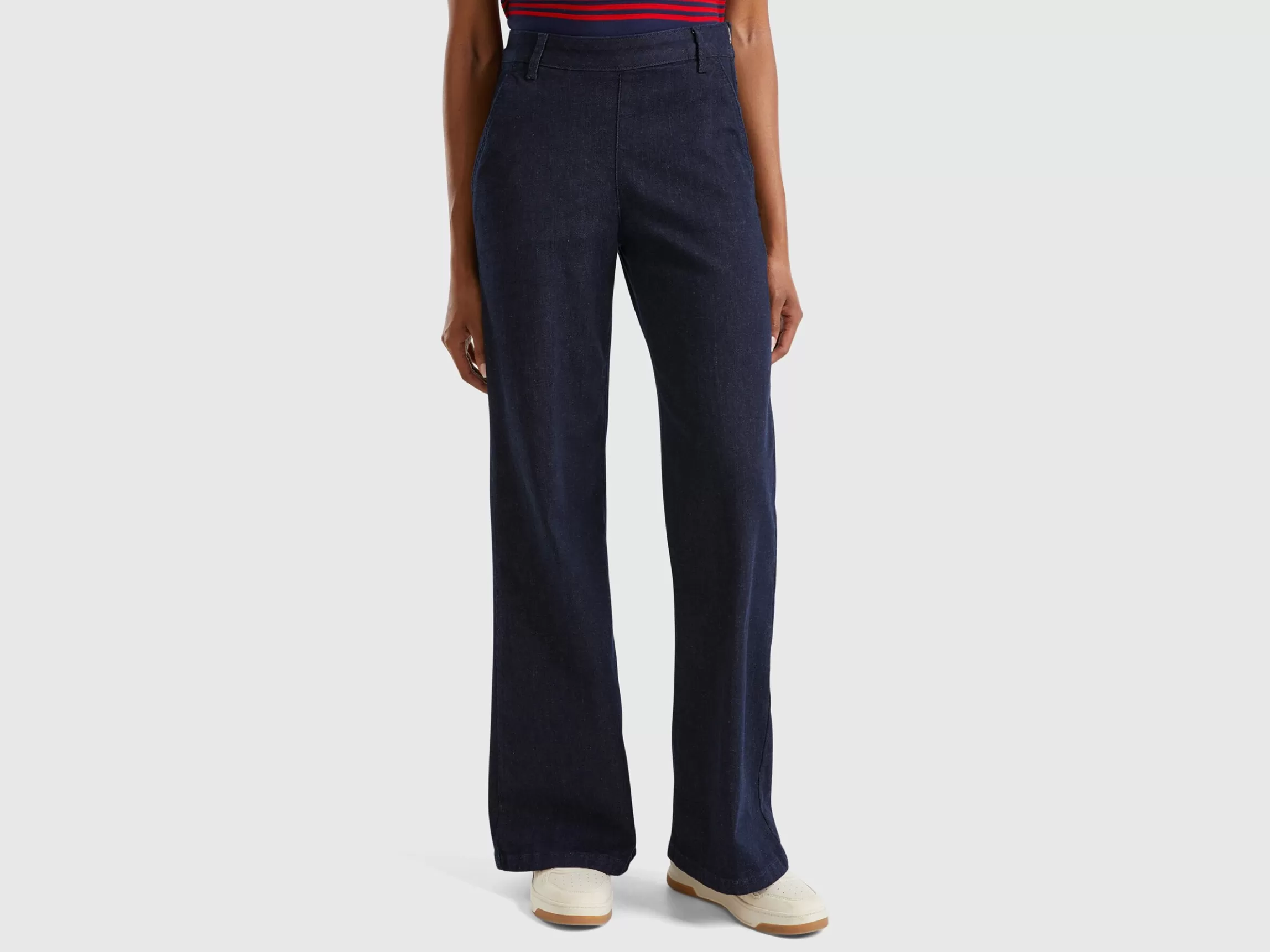 United Colors of Benetton Flared jeans with zip