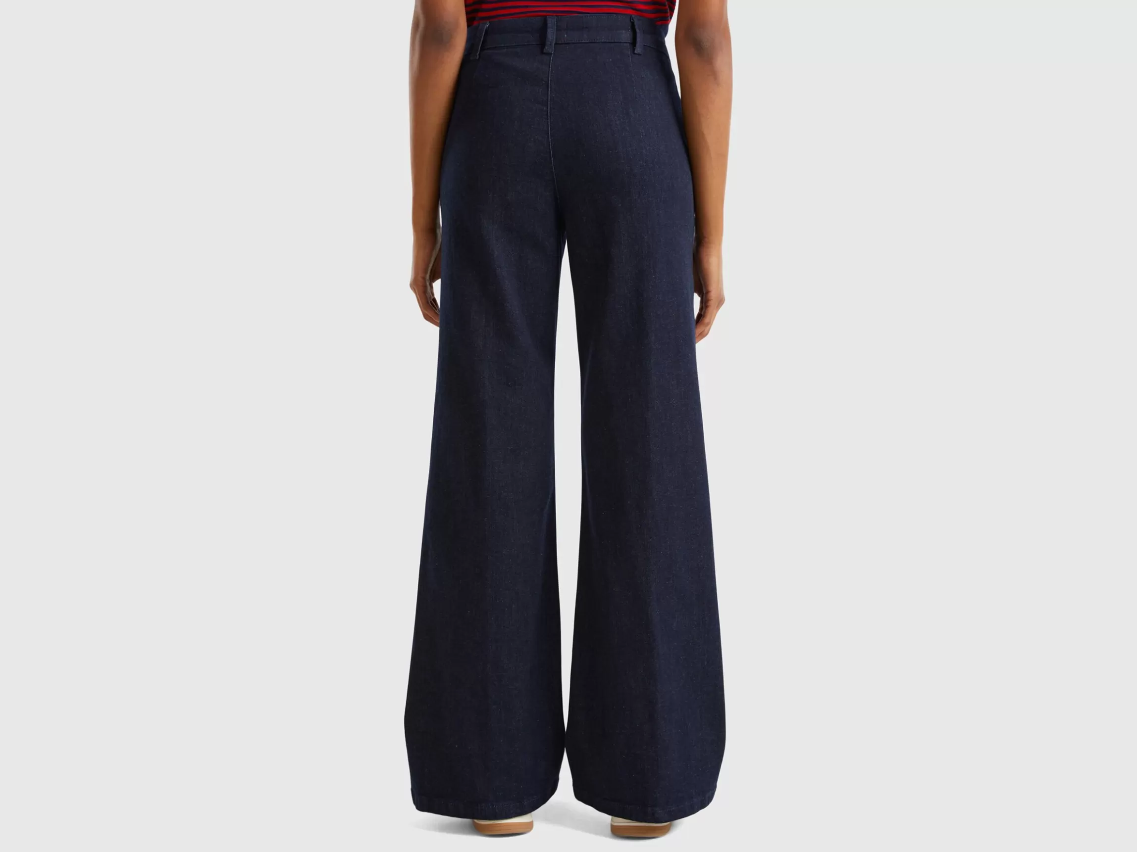 United Colors of Benetton Flared jeans with zip