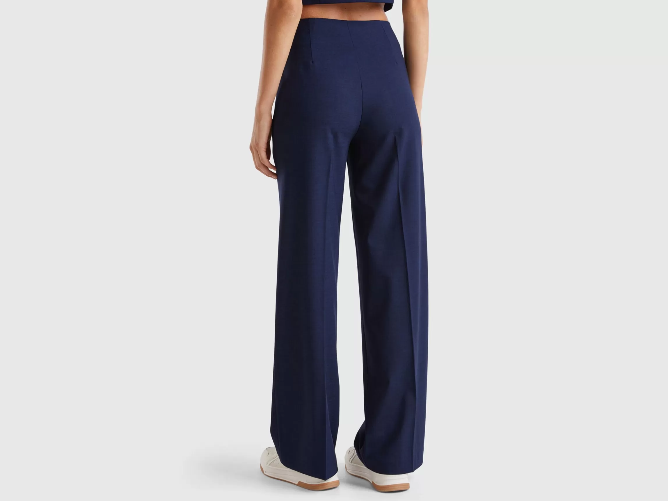 United Colors of Benetton Flowy high-waisted trousers