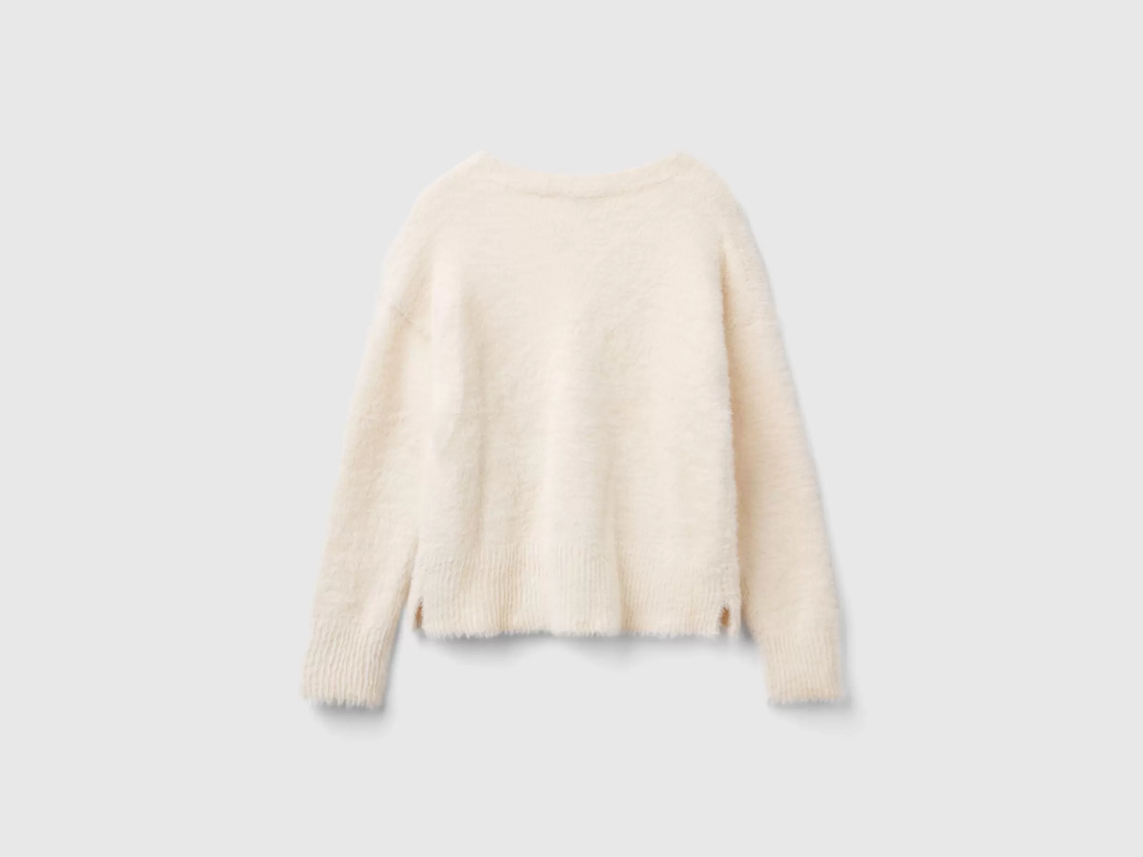 United Colors of Benetton Fluffy yarn cardigan