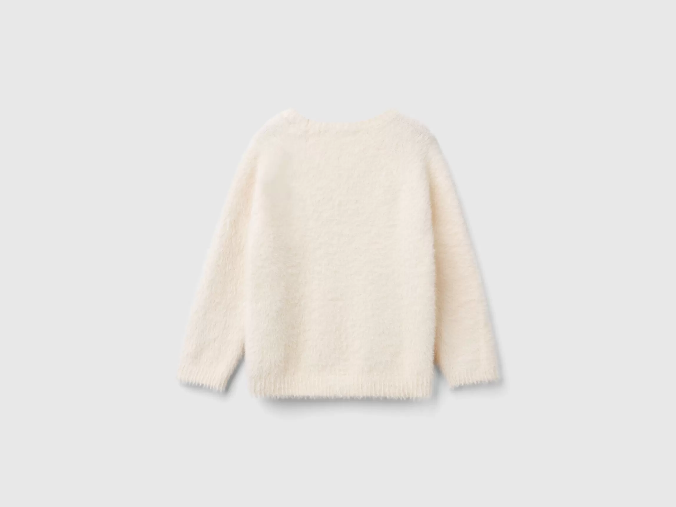 United Colors of Benetton Furry yarn sweater