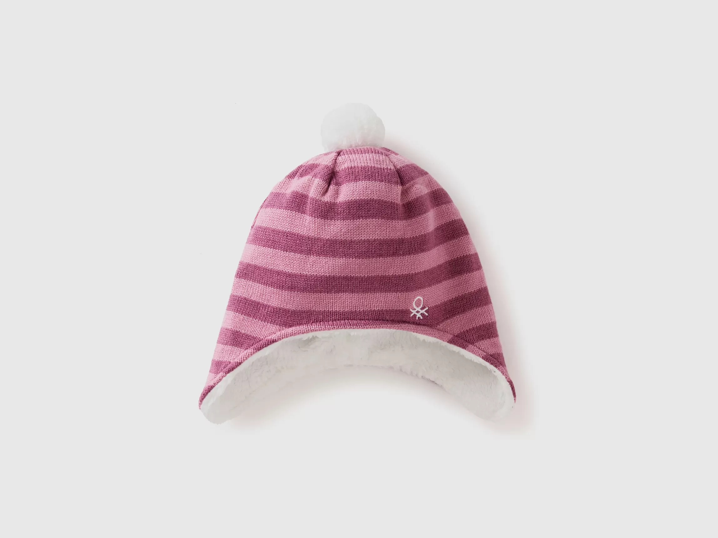 United Colors of Benetton Hat with earflaps and pom pom