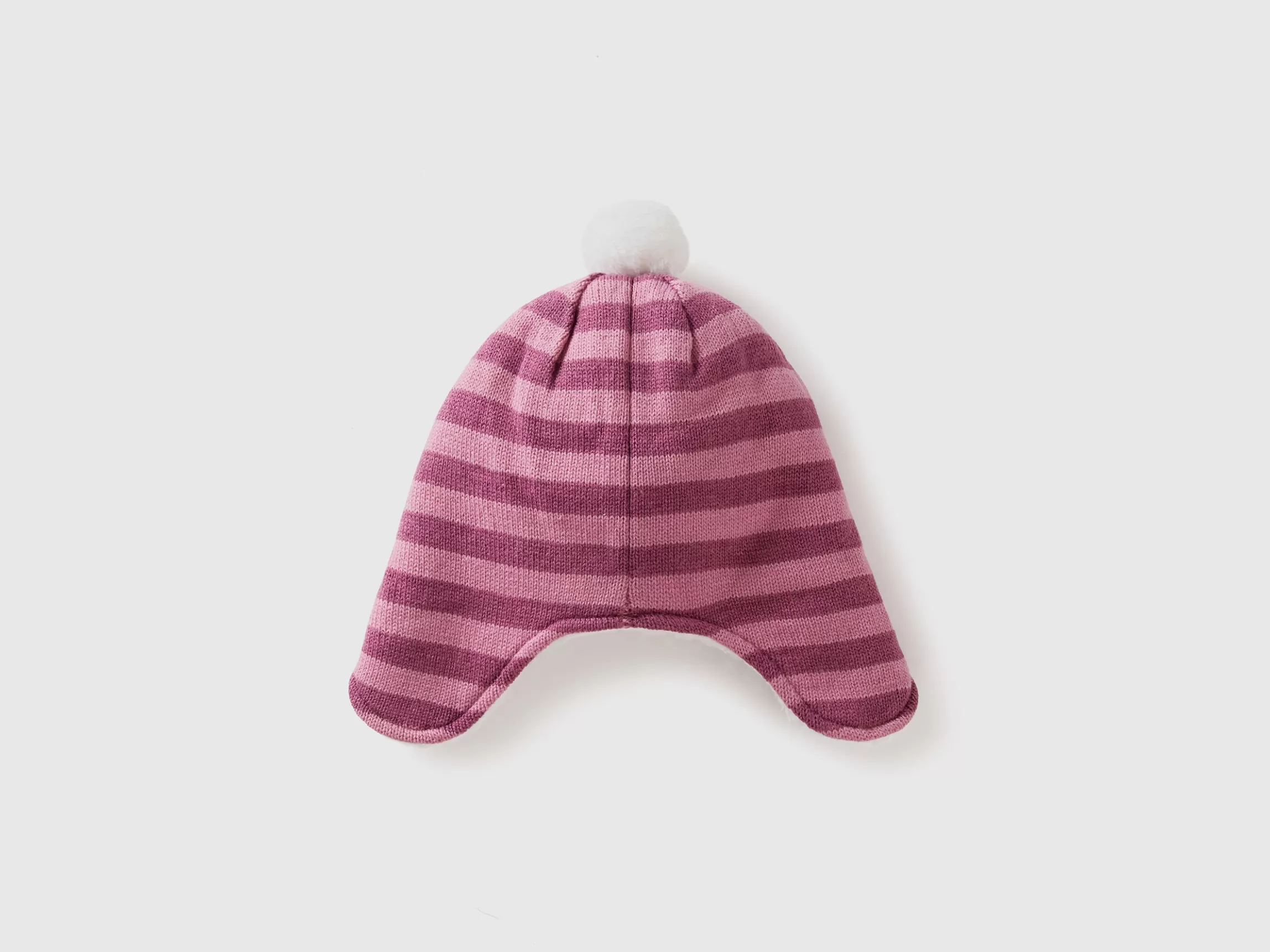 United Colors of Benetton Hat with earflaps and pom pom
