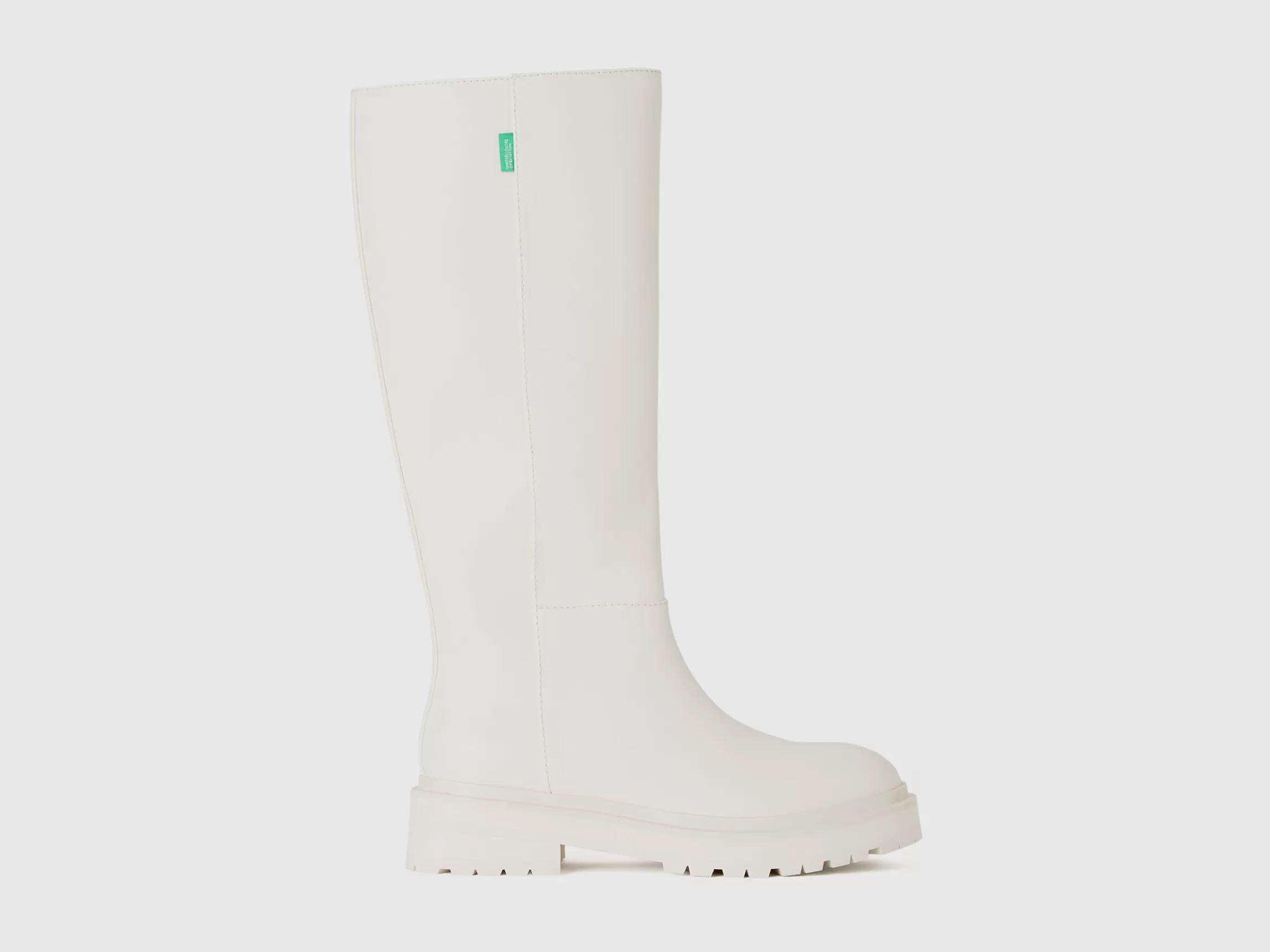 United Colors of Benetton High boots in imitation leather
