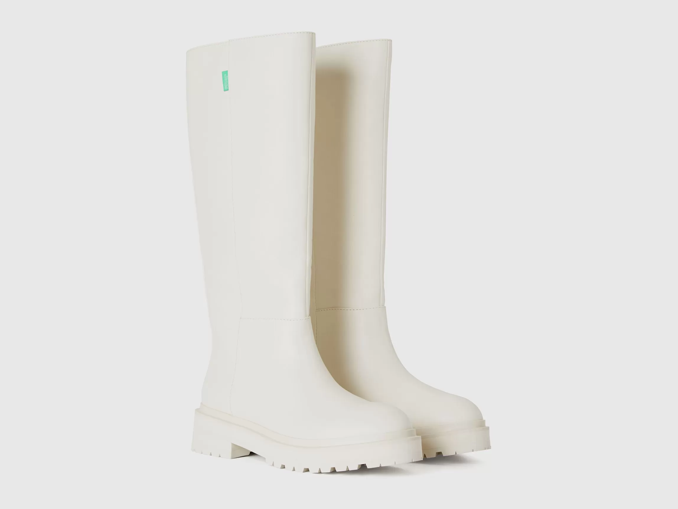 United Colors of Benetton High boots in imitation leather