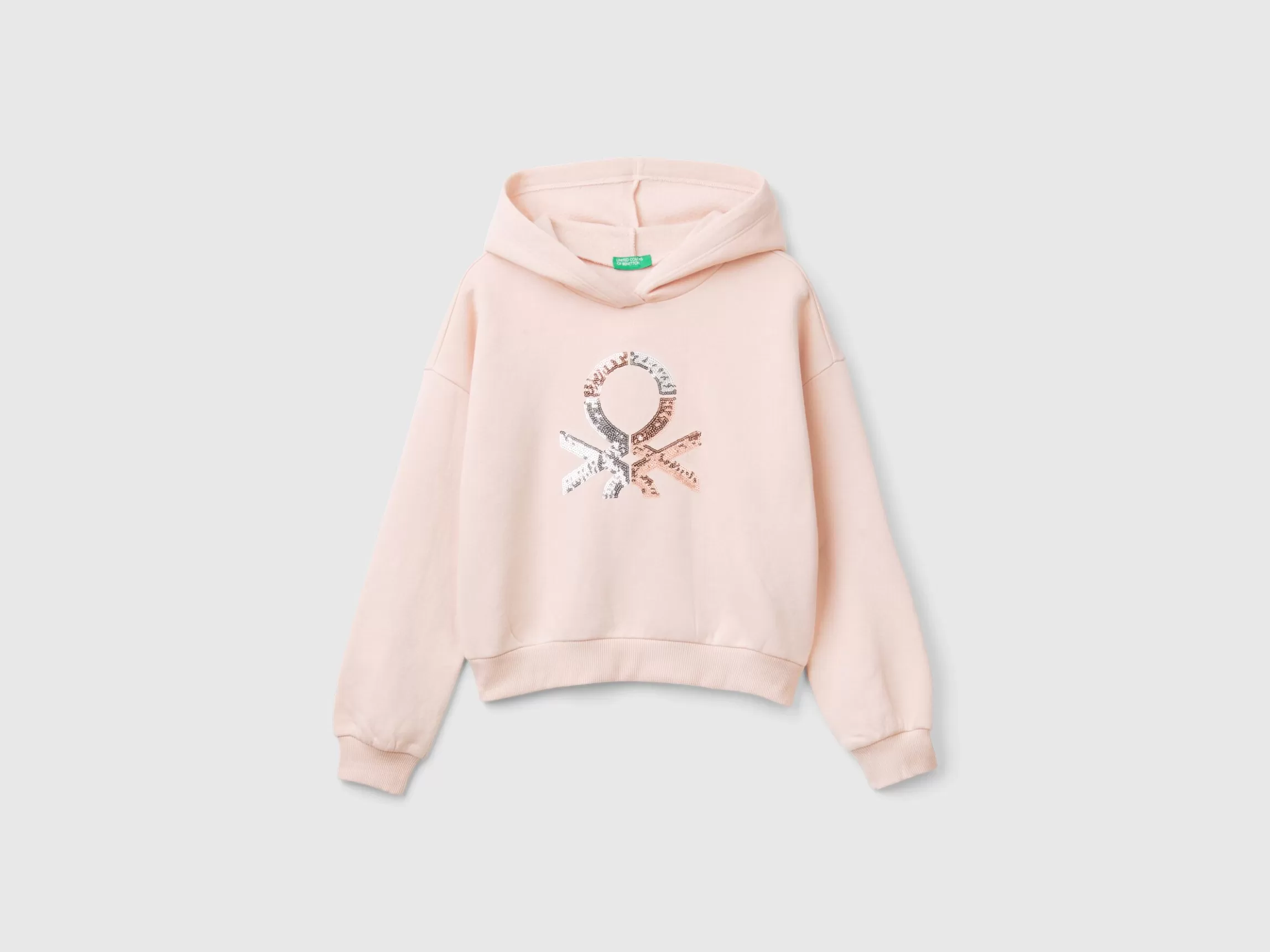 United Colors of Benetton Hoodie with sequins