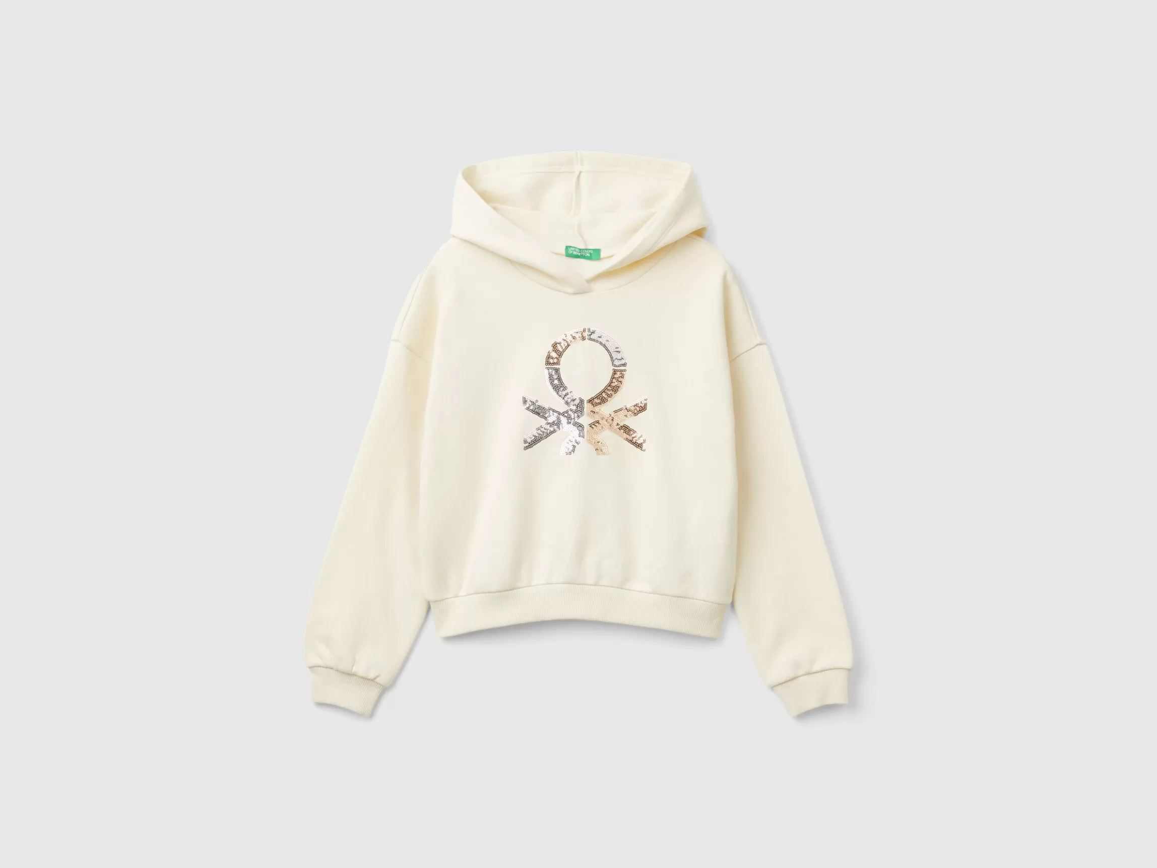United Colors of Benetton Hoodie with sequins