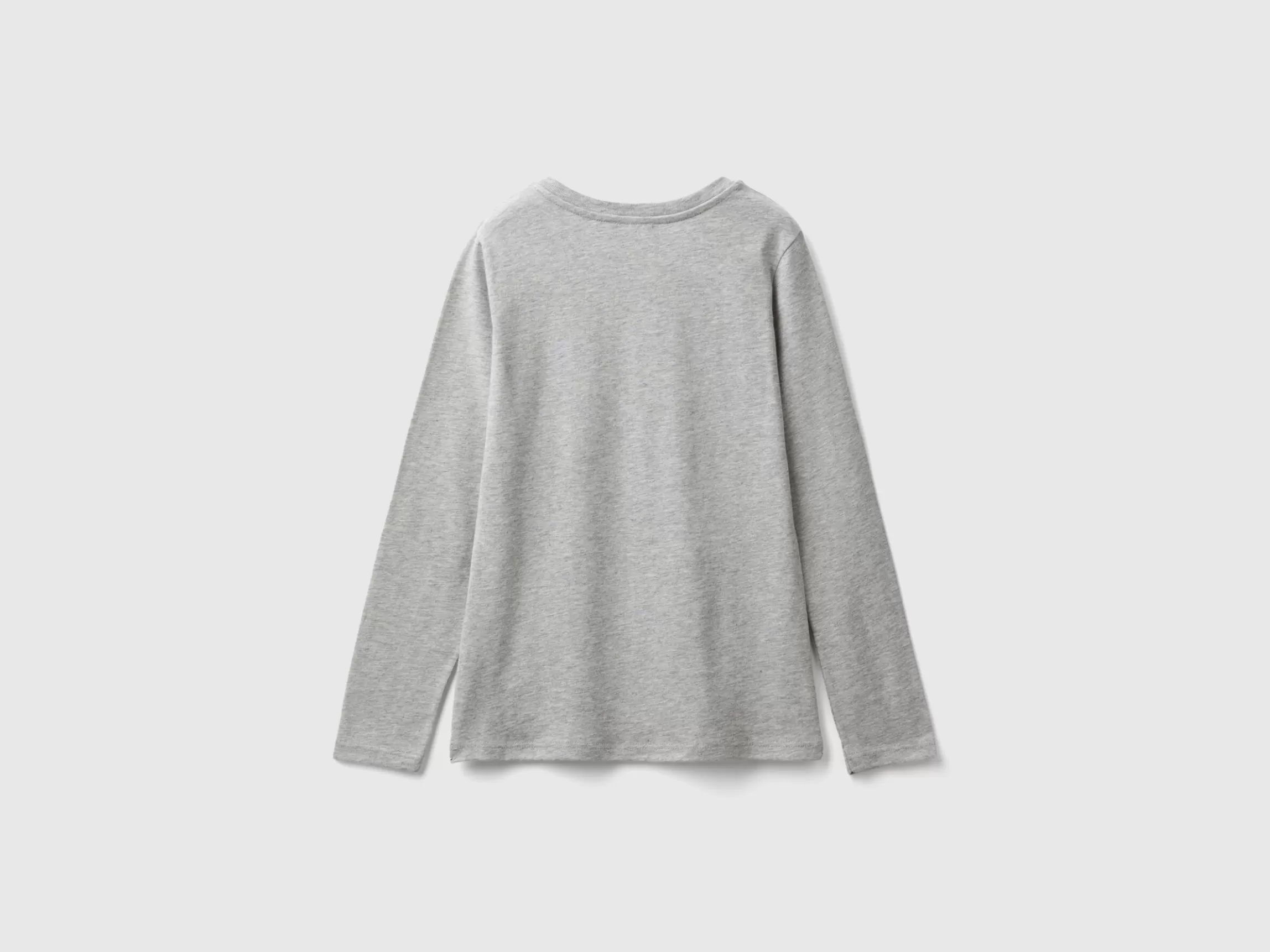 United Colors of Benetton Long sleeve organic cotton t-shirt