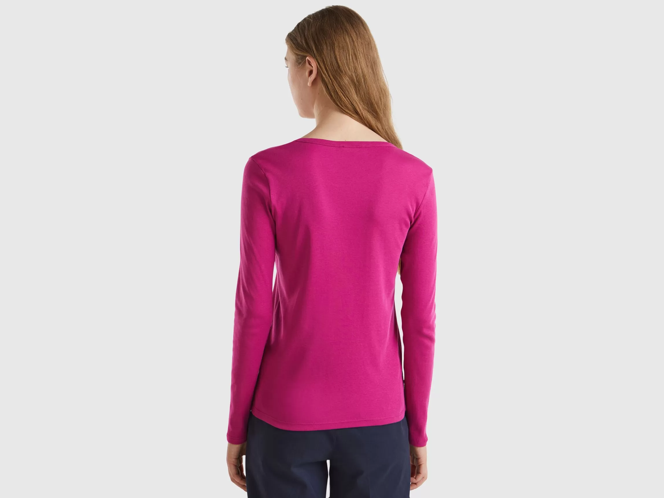 United Colors of Benetton Long sleeve pure cotton t-shirt