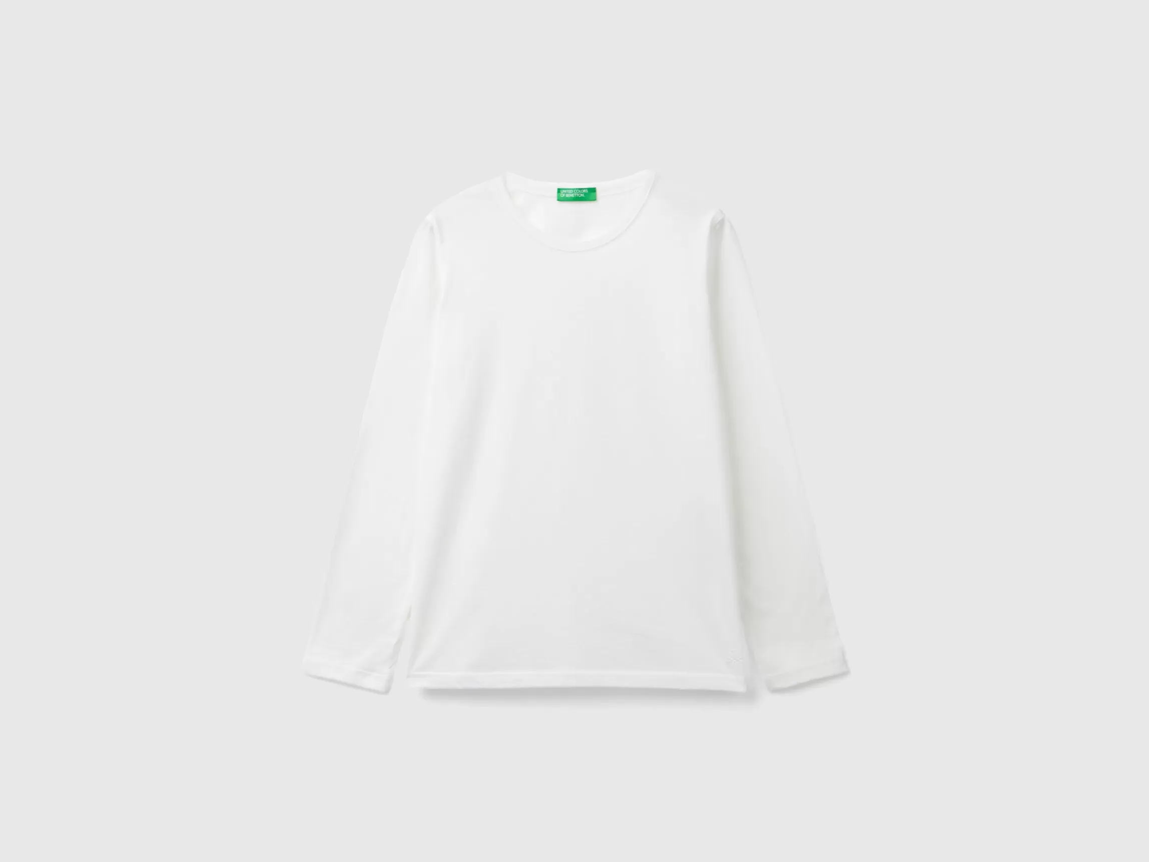 United Colors of Benetton Long sleeve t-shirt in organic cotton