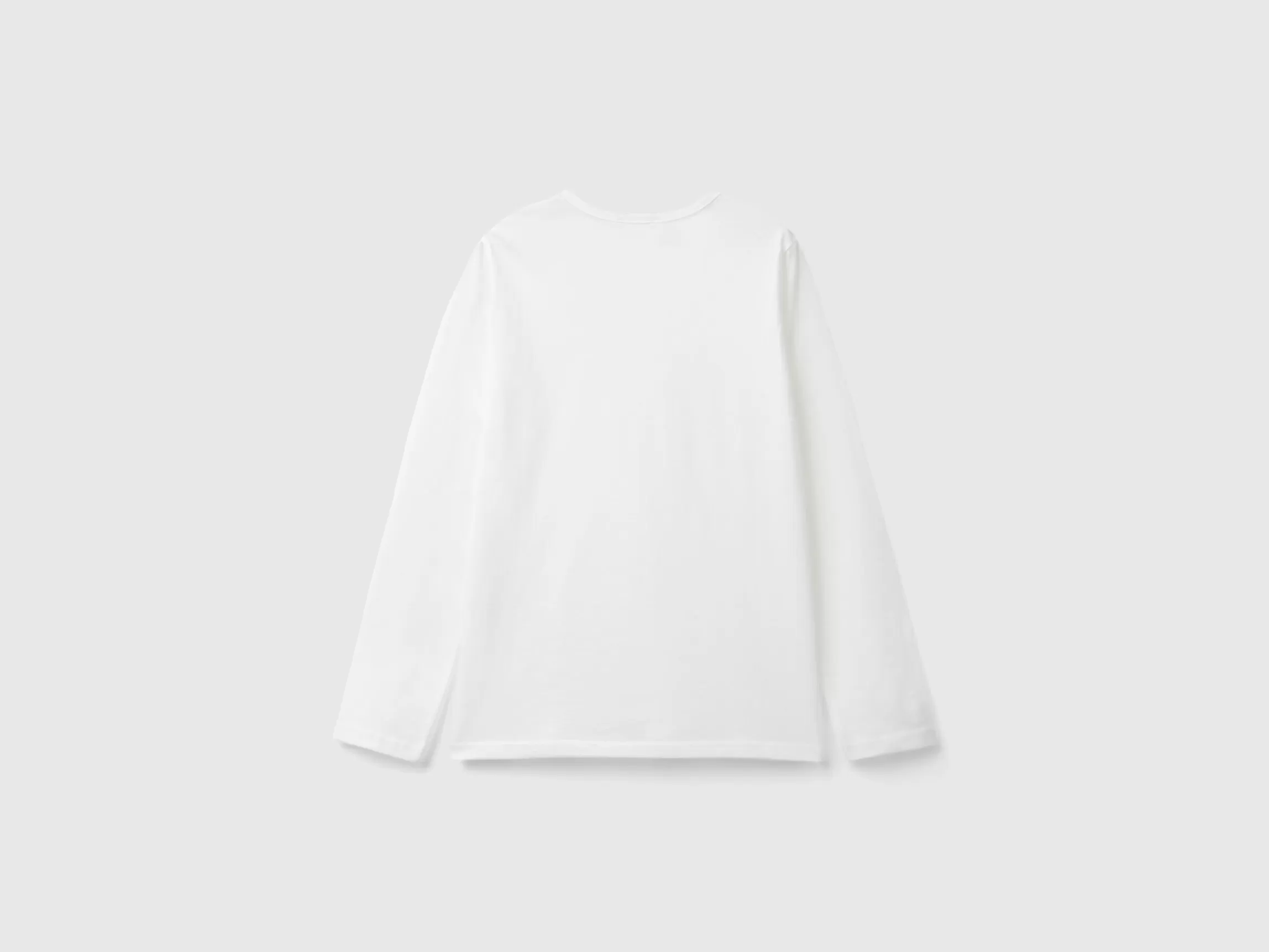 United Colors of Benetton Long sleeve t-shirt in organic cotton