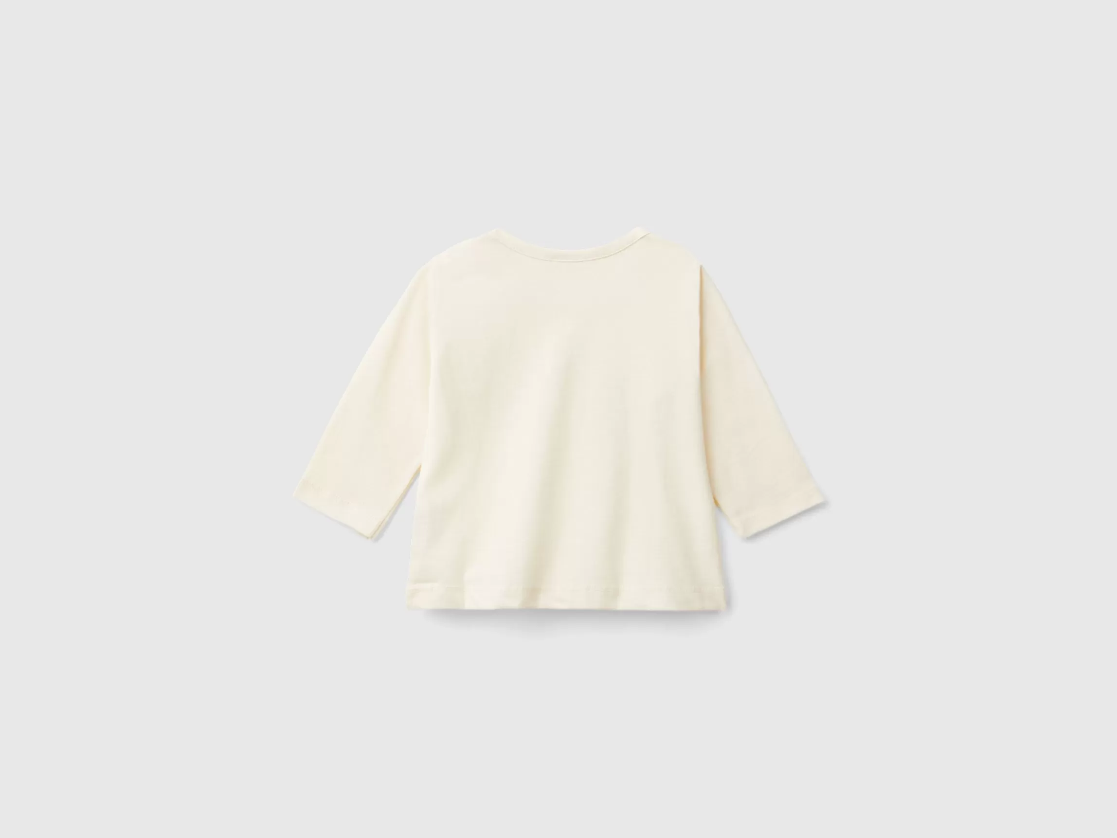 United Colors of Benetton Long sleeve t-shirt in warm organic cotton