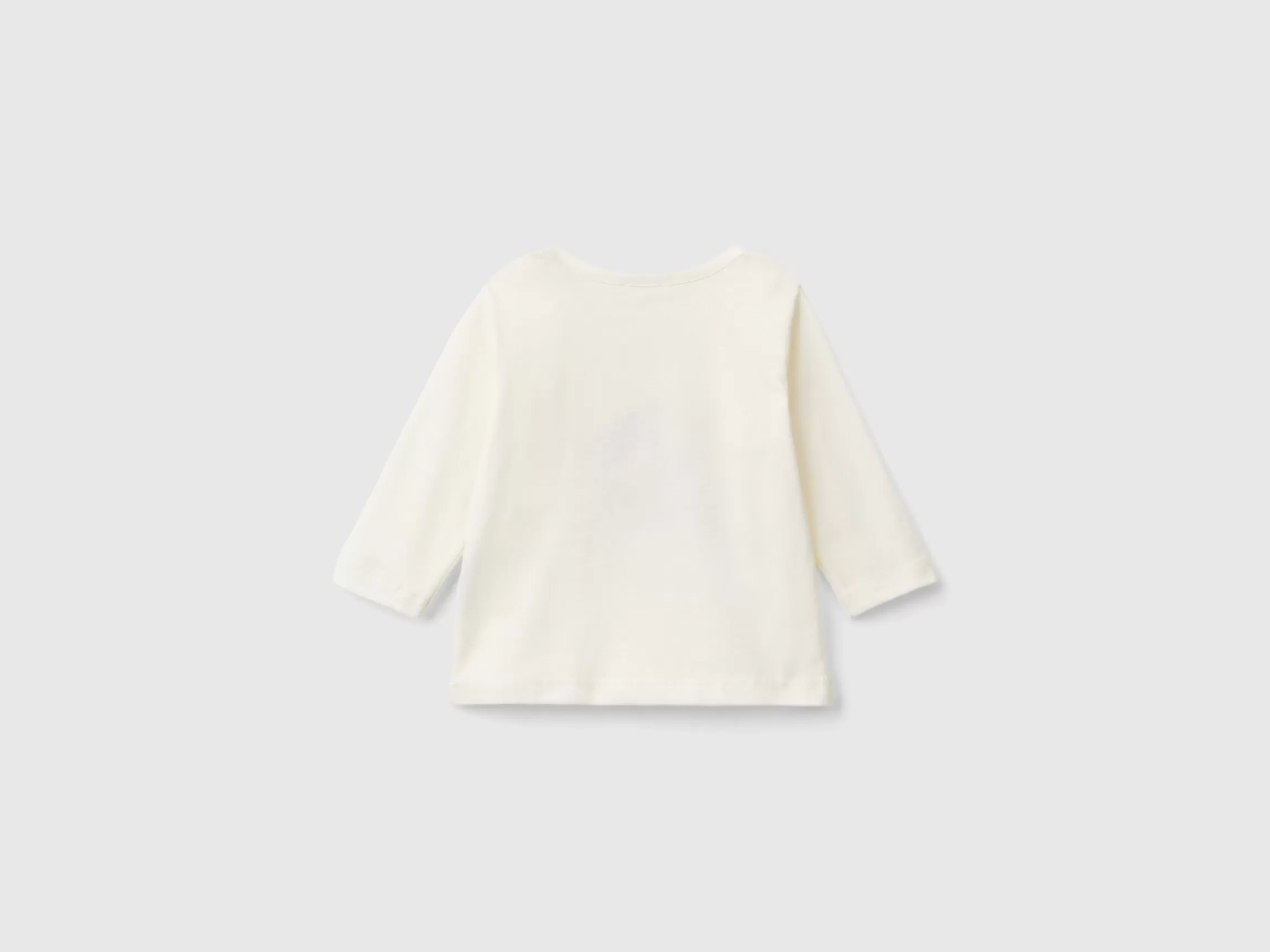 United Colors of Benetton Long sleeve t-shirt in warm organic cotton