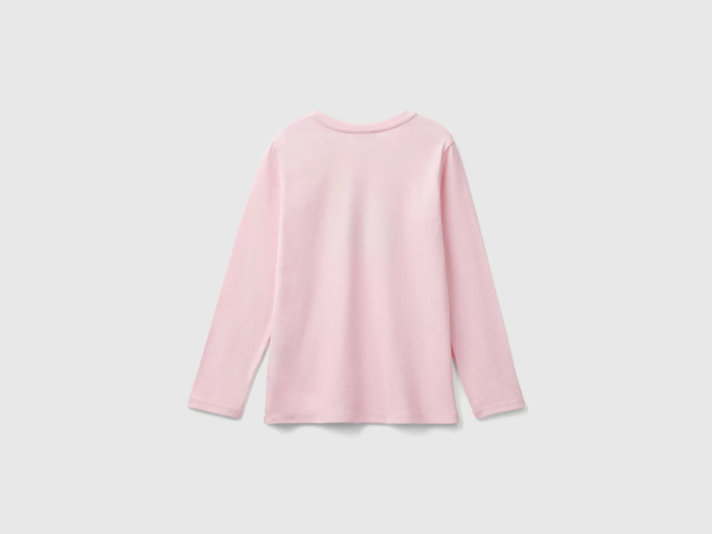 United Colors of Benetton Long sleeve t-shirt with glittery print