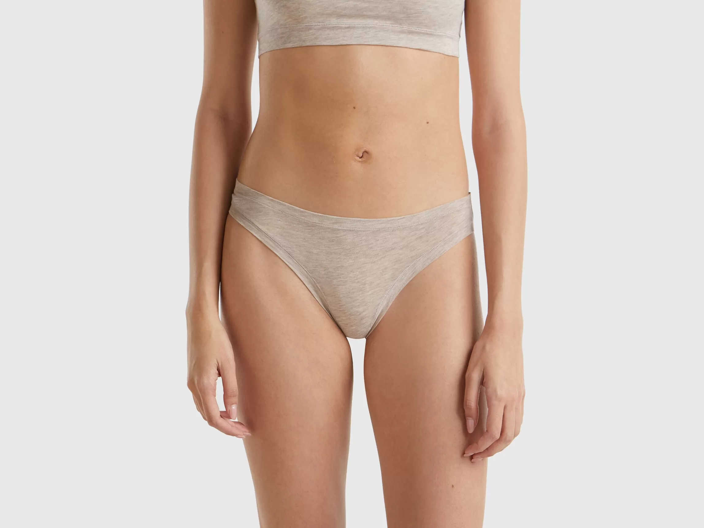 United Colors of Benetton Low rise underwear in super stretch organic cotton