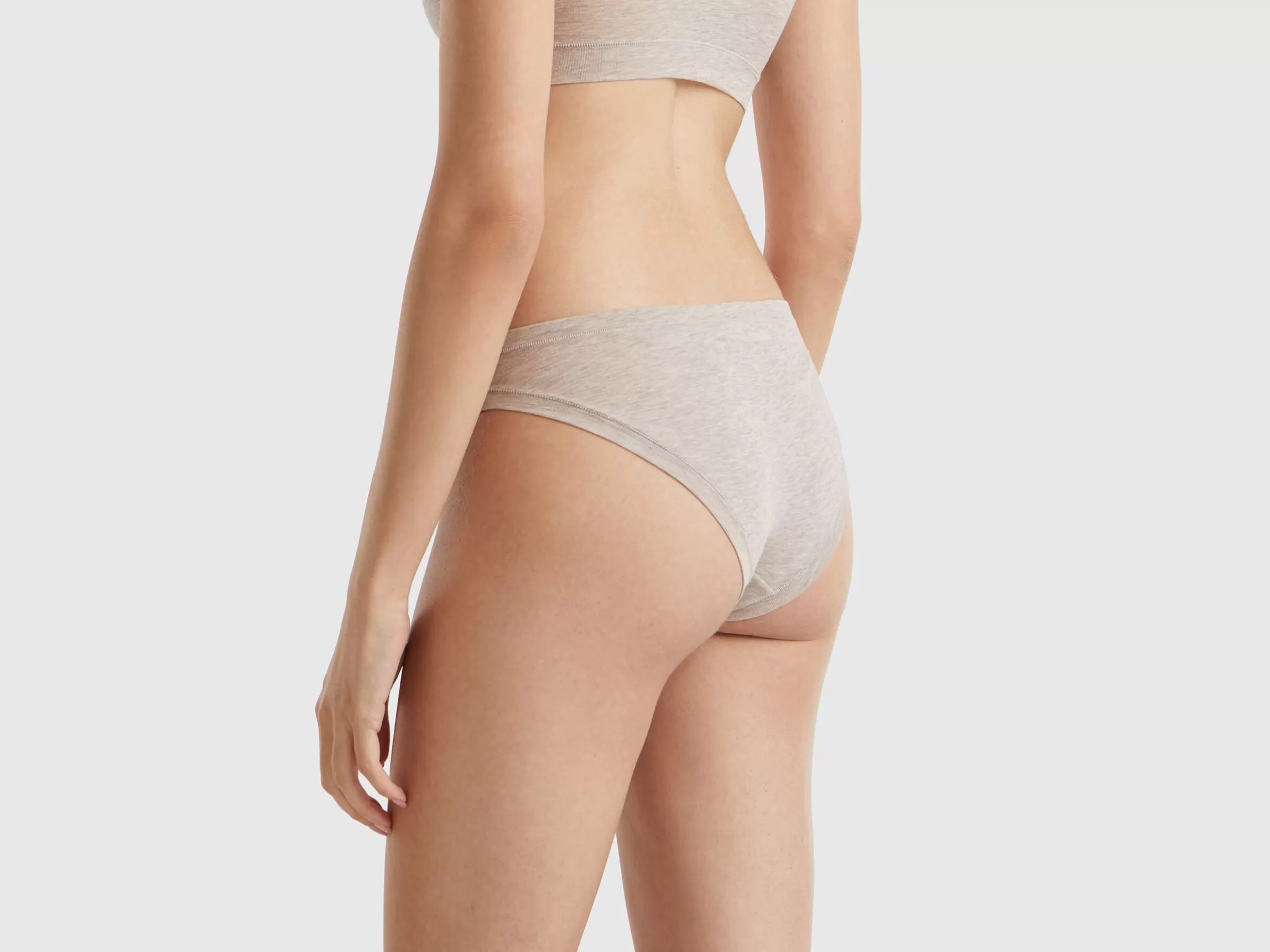 United Colors of Benetton Low rise underwear in super stretch organic cotton