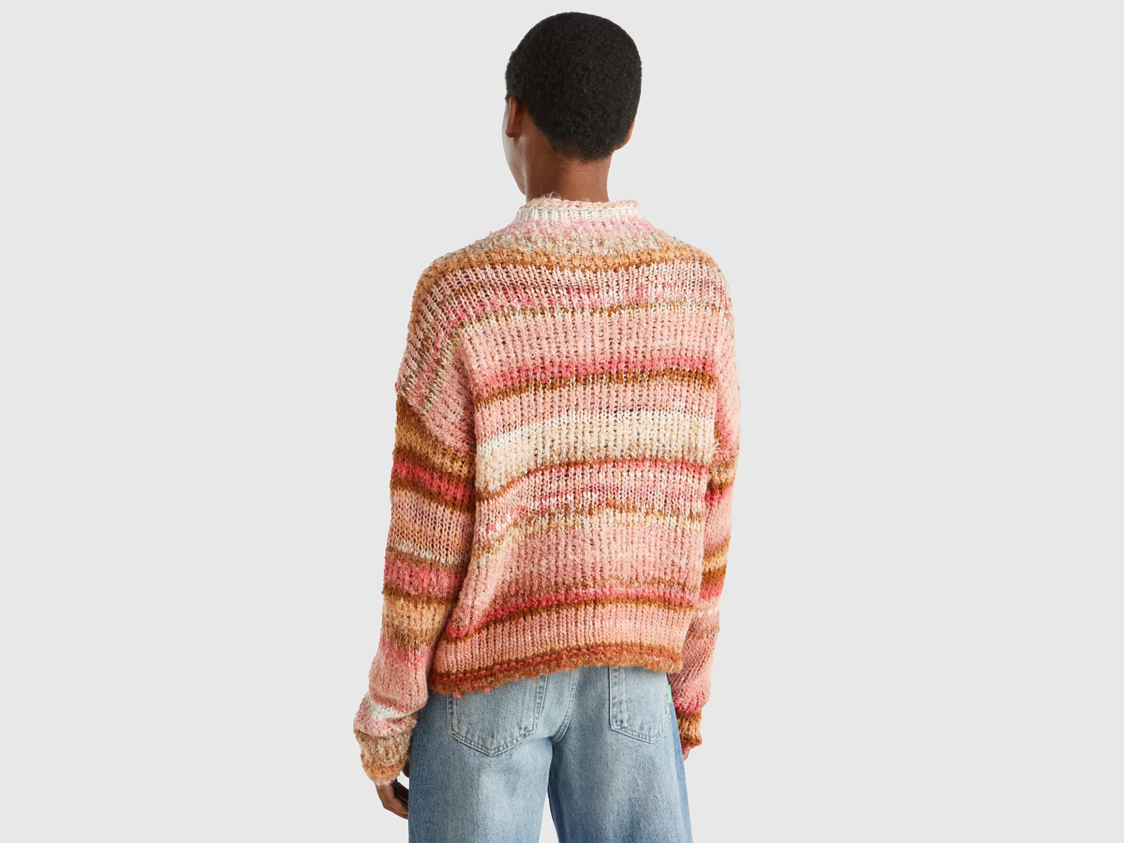 United Colors of Benetton Multicolor sweater in wool blend