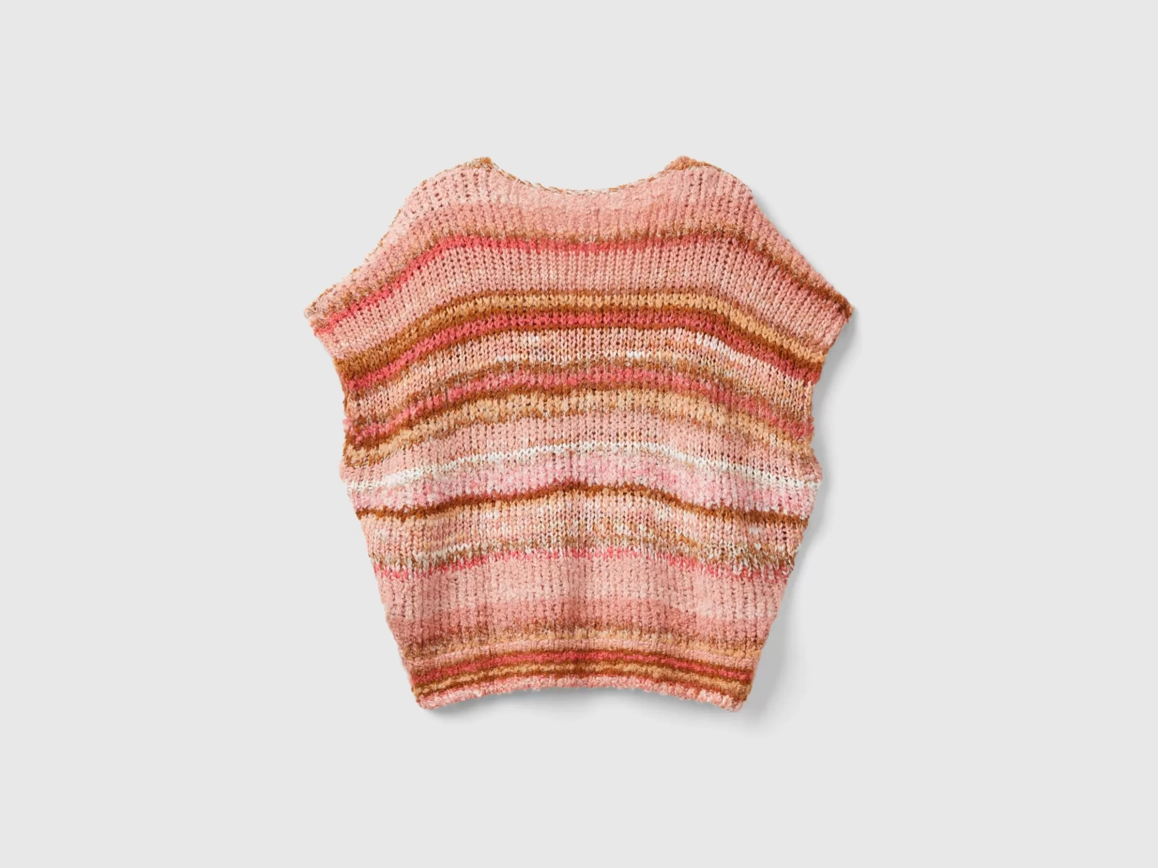 United Colors of Benetton Multicolor vest in wool blend