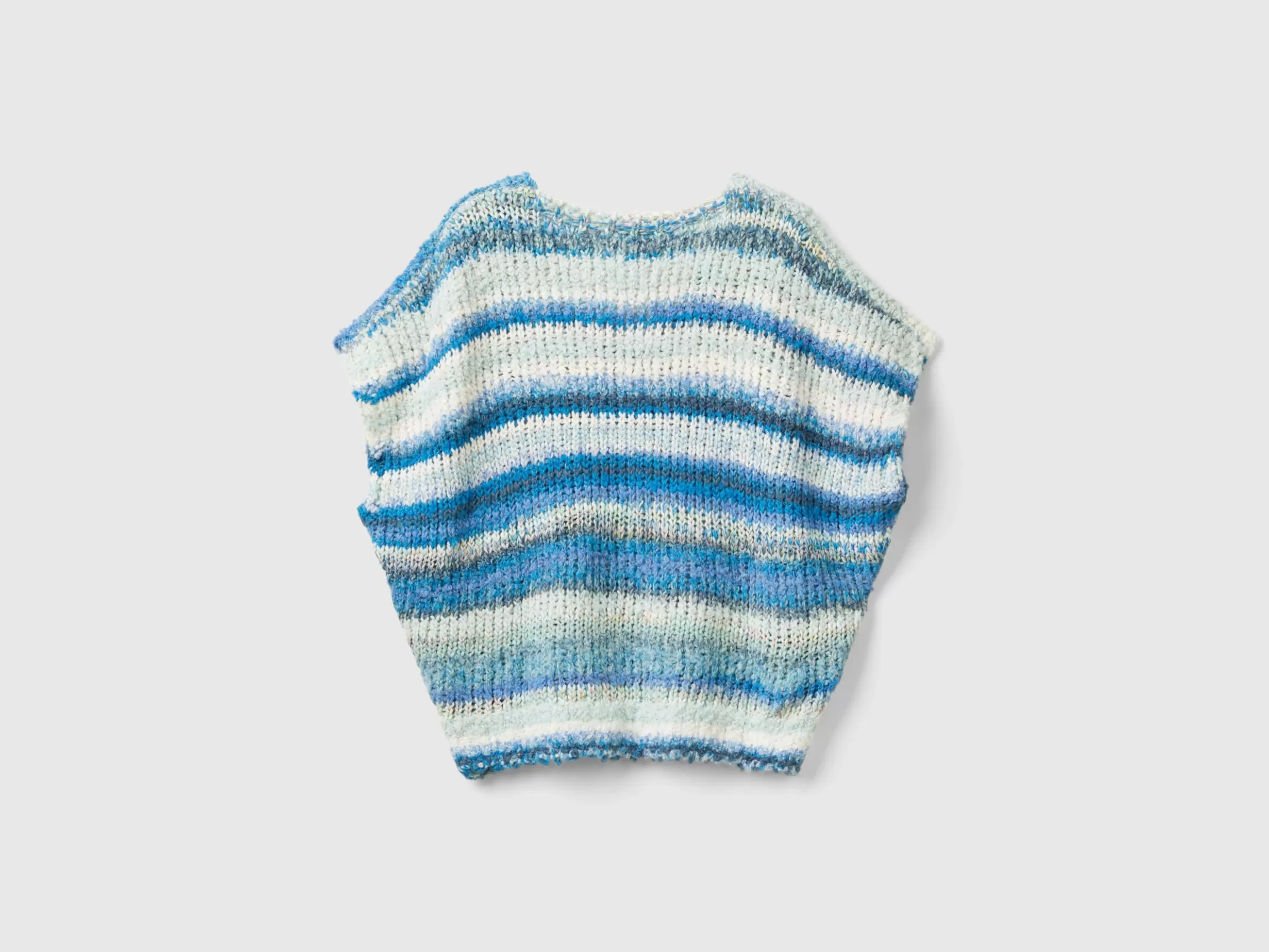 United Colors of Benetton Multicolor vest in wool blend