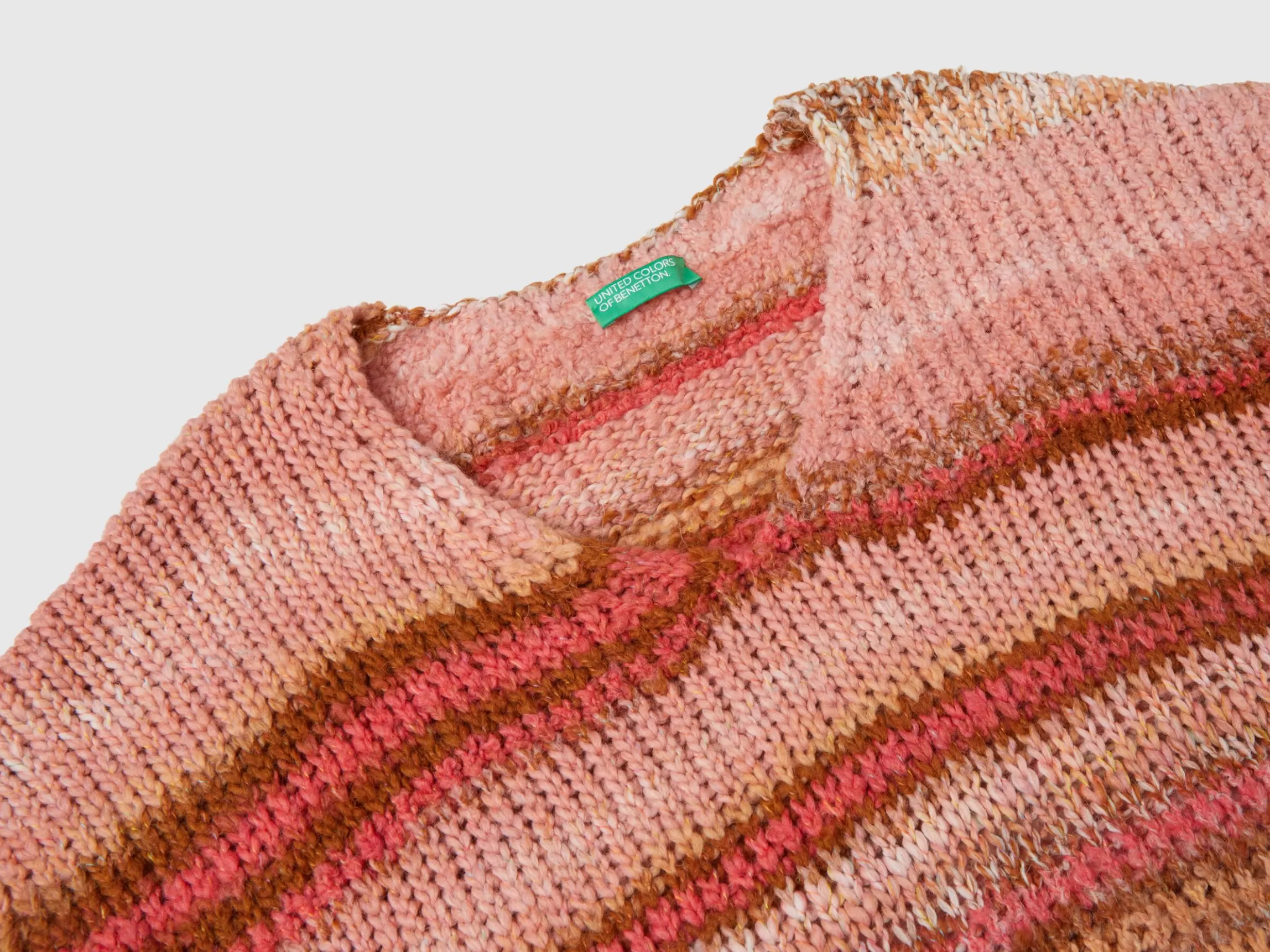 United Colors of Benetton Multicolor vest in wool blend