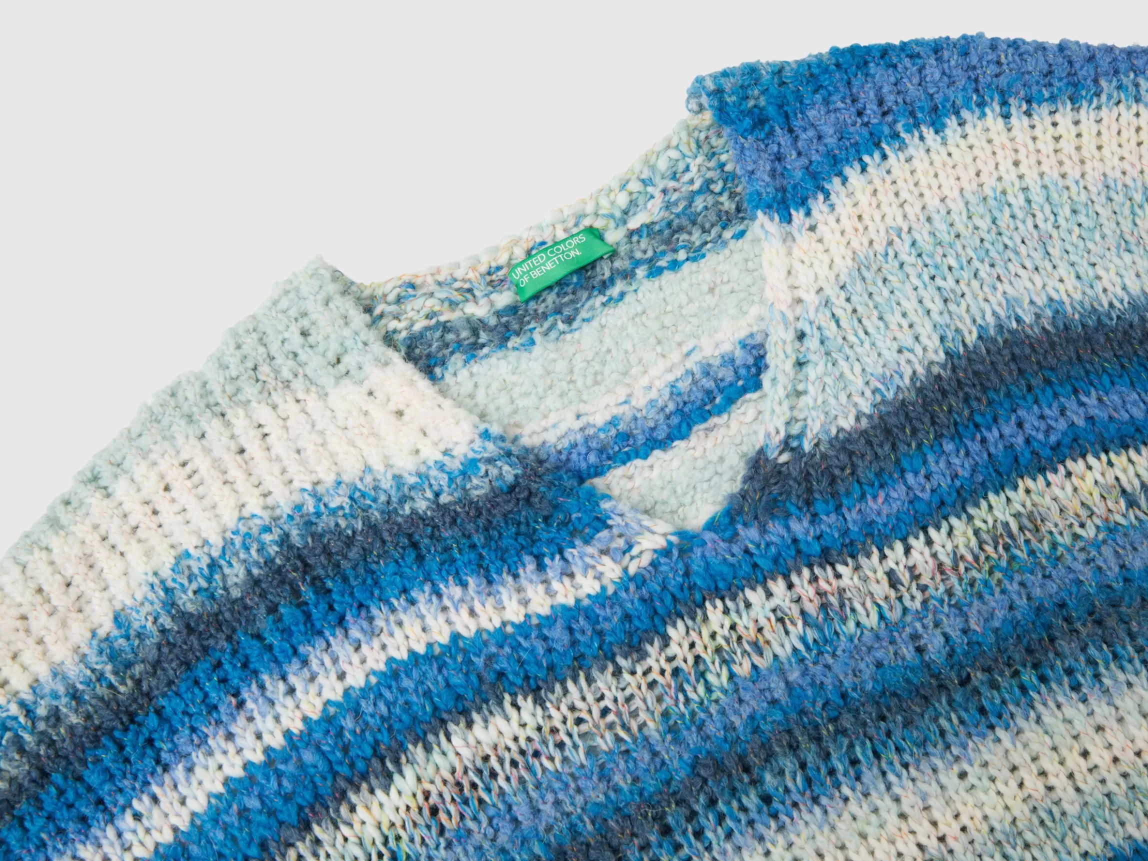 United Colors of Benetton Multicolor vest in wool blend