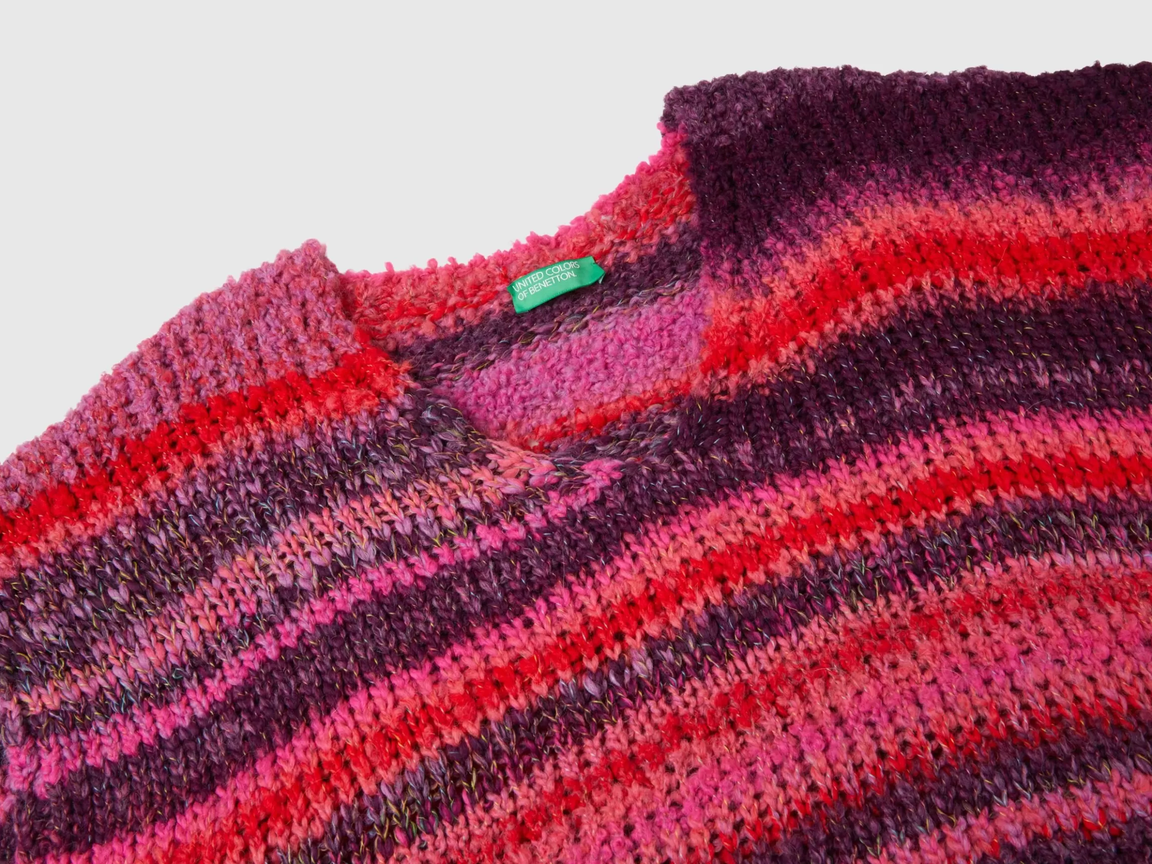 United Colors of Benetton Multicolor vest in wool blend