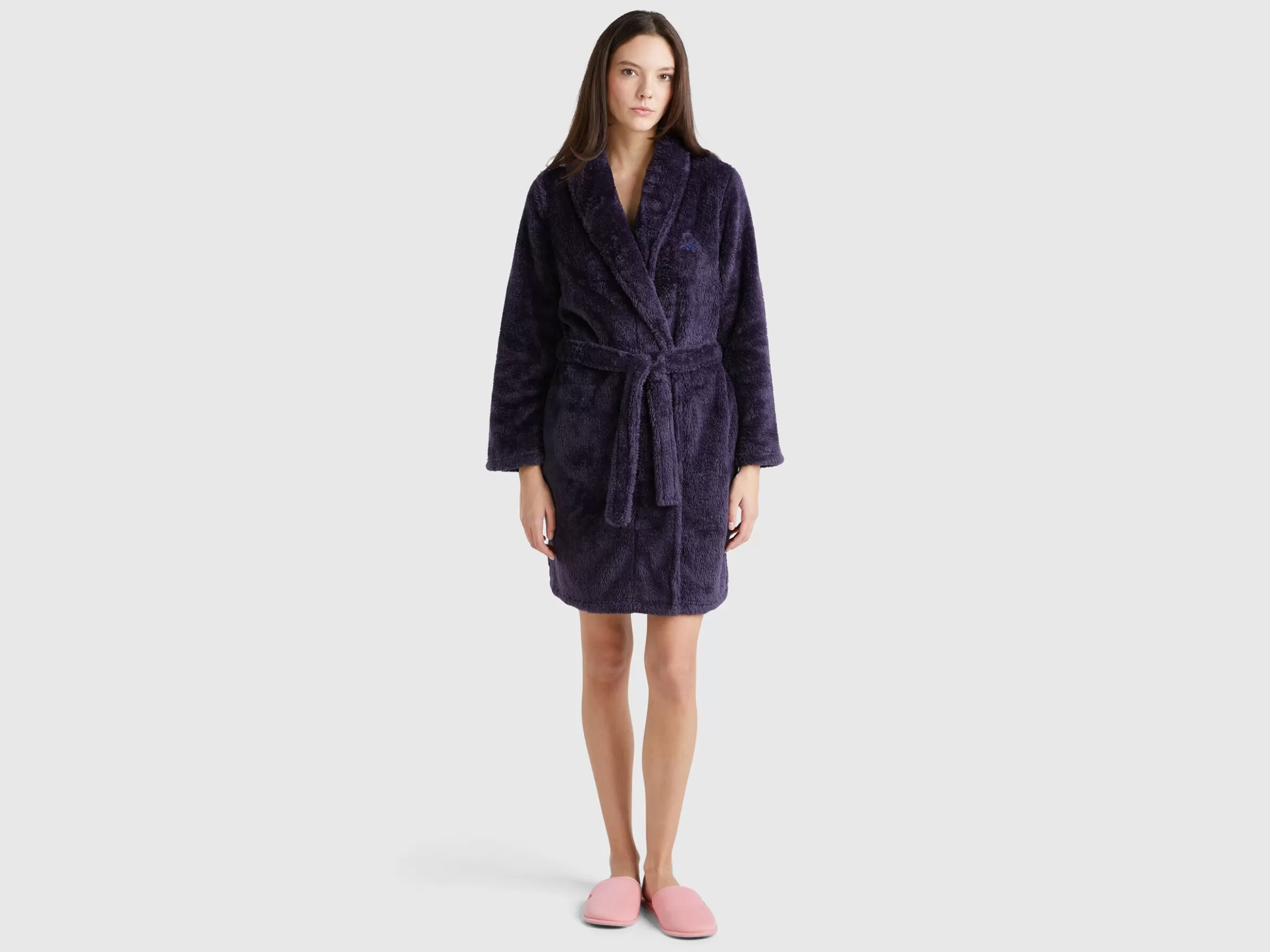 United Colors of Benetton Nightgown in faux fur