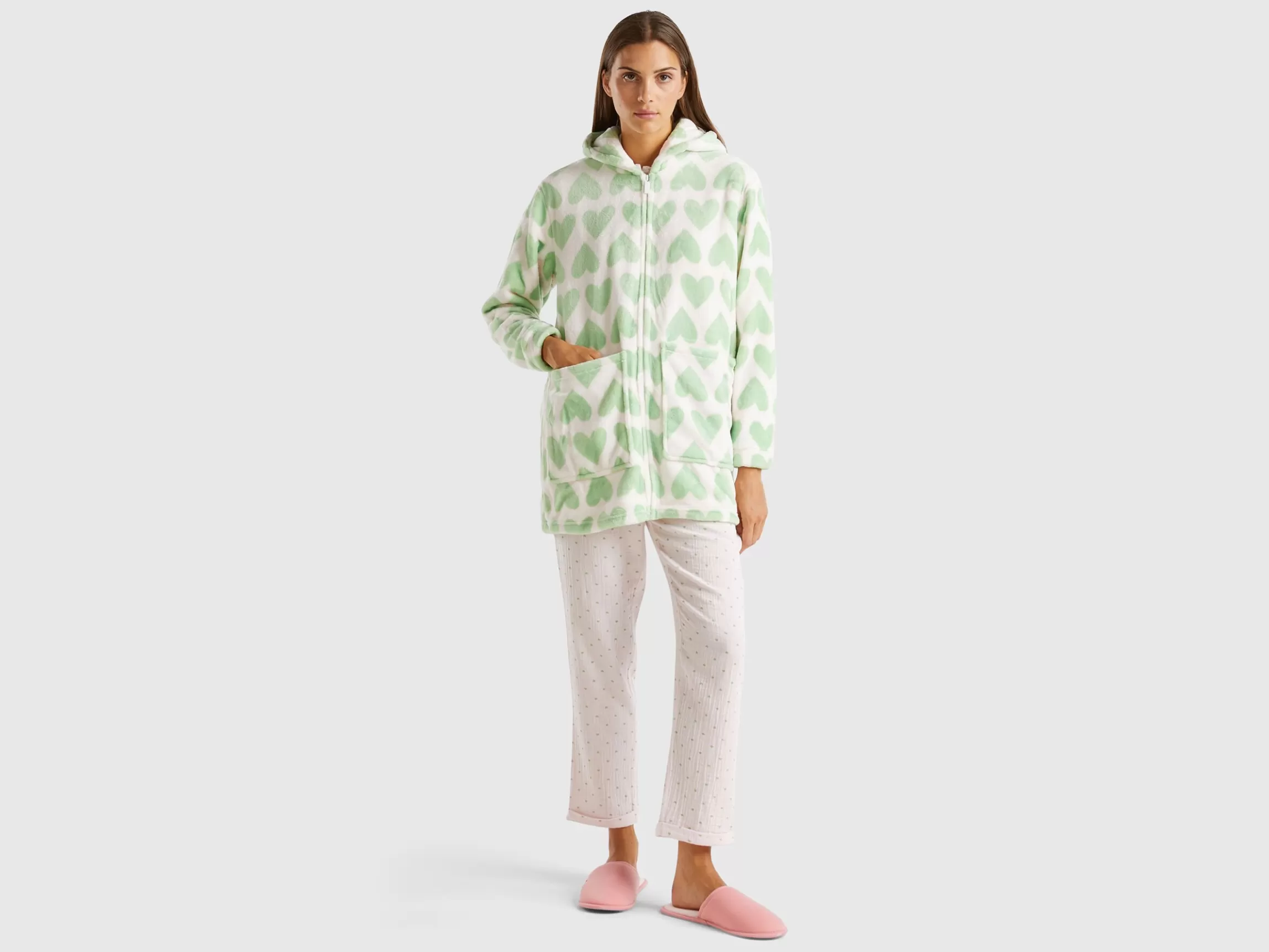 United Colors of Benetton Nightgown with heart print
