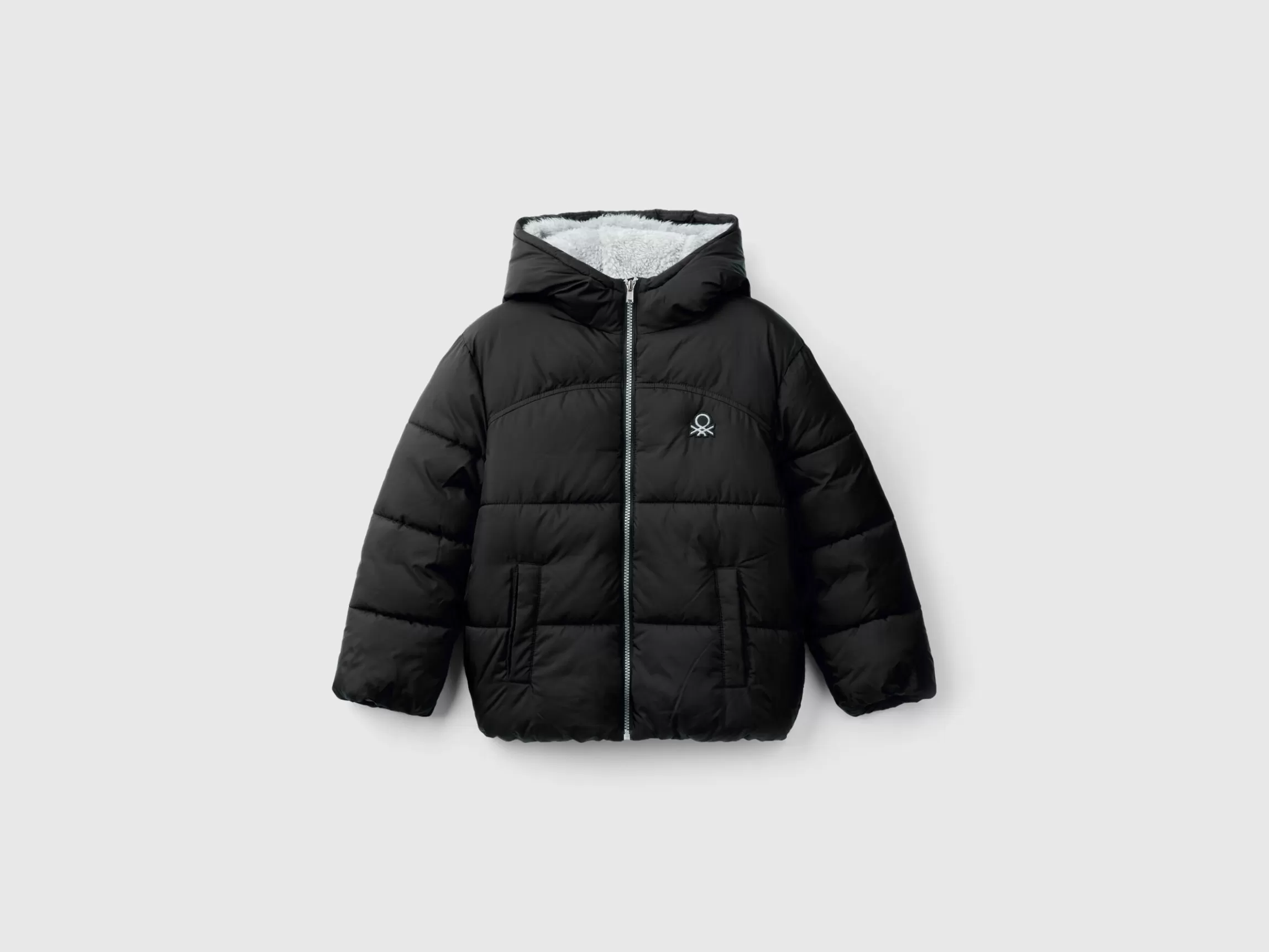 United Colors of Benetton Padded jacket with teddy interior