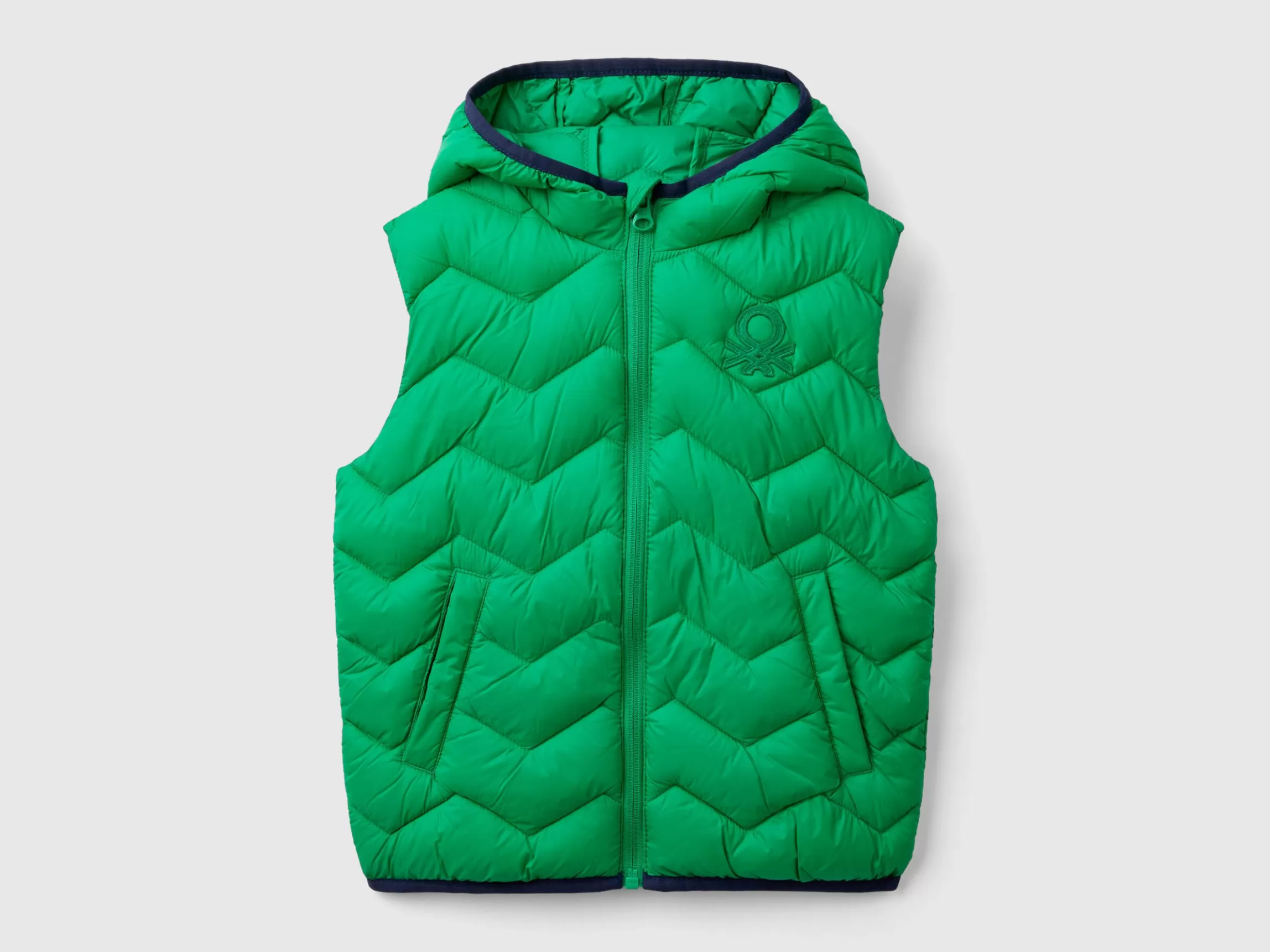 United Colors of Benetton Padded vest with hood