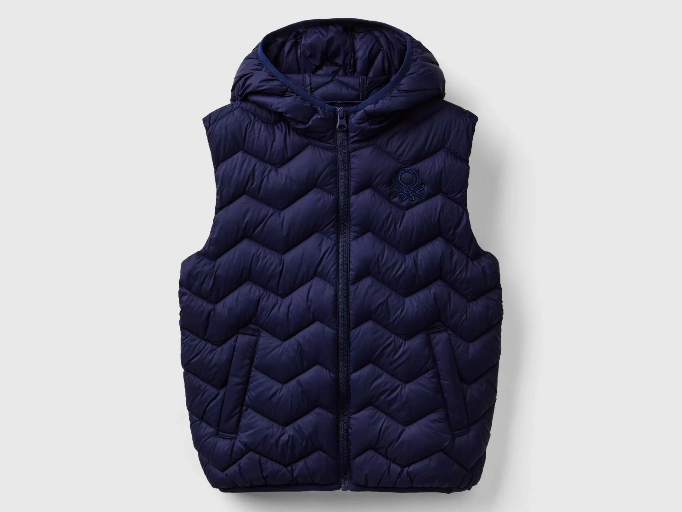 United Colors of Benetton Padded vest with hood