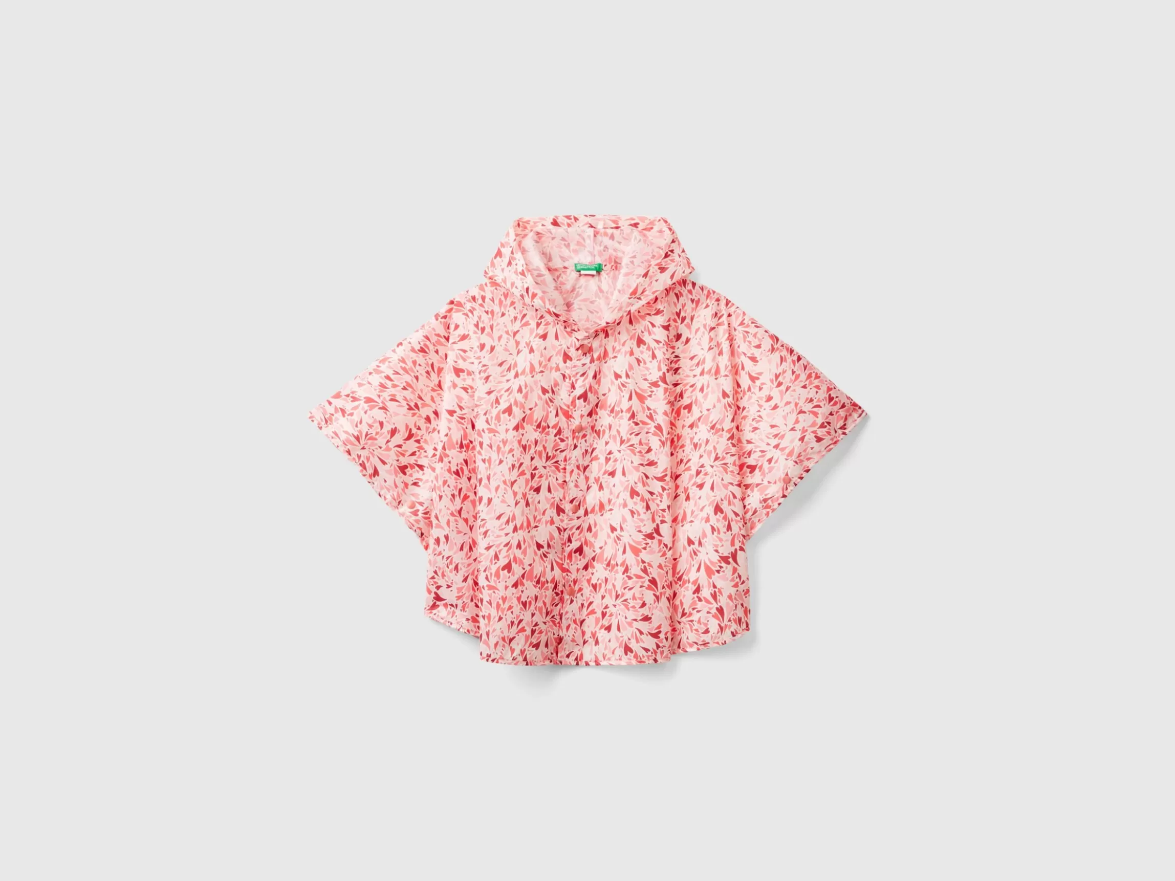 United Colors of Benetton Patterned rain poncho