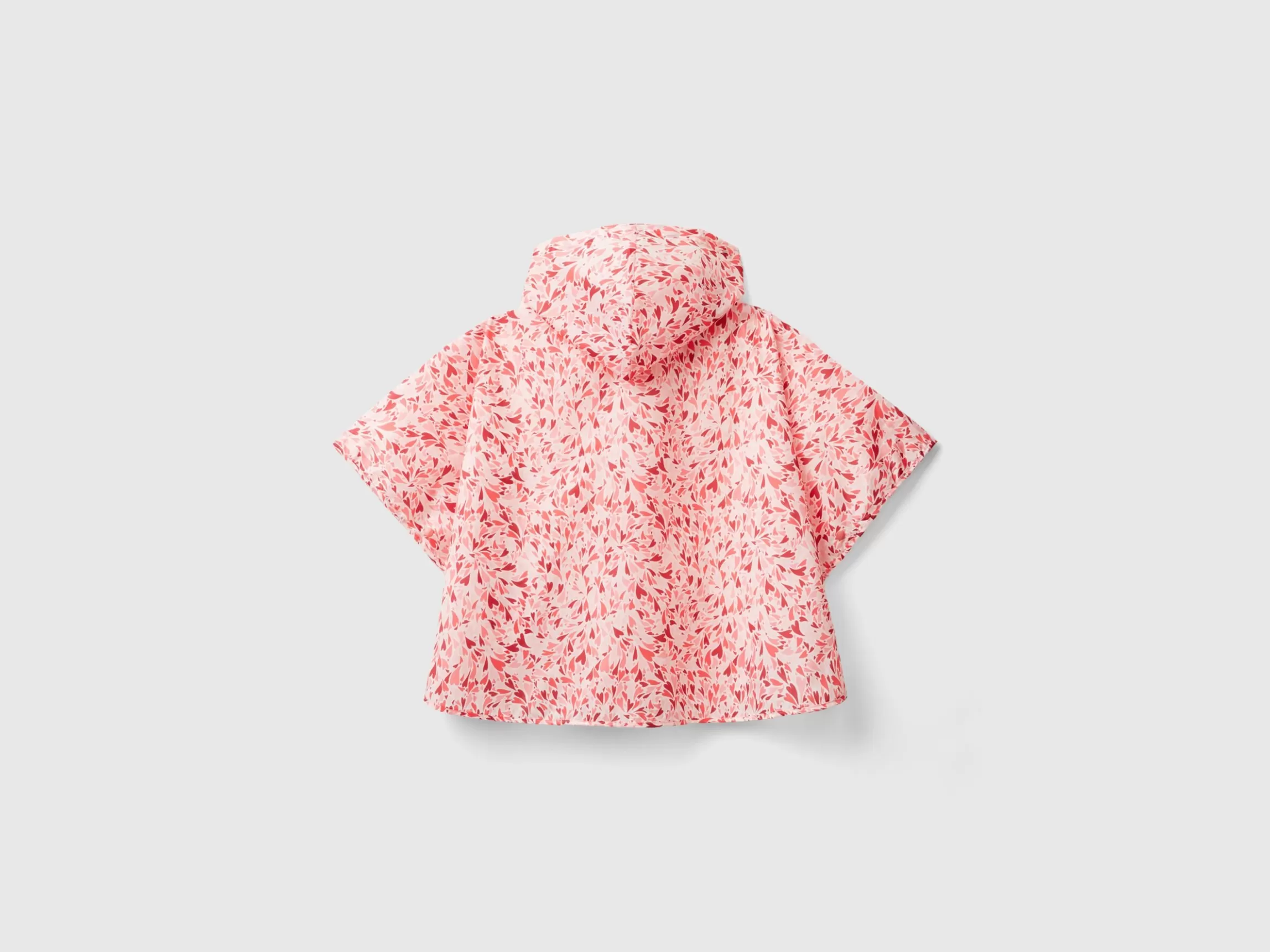 United Colors of Benetton Patterned rain poncho