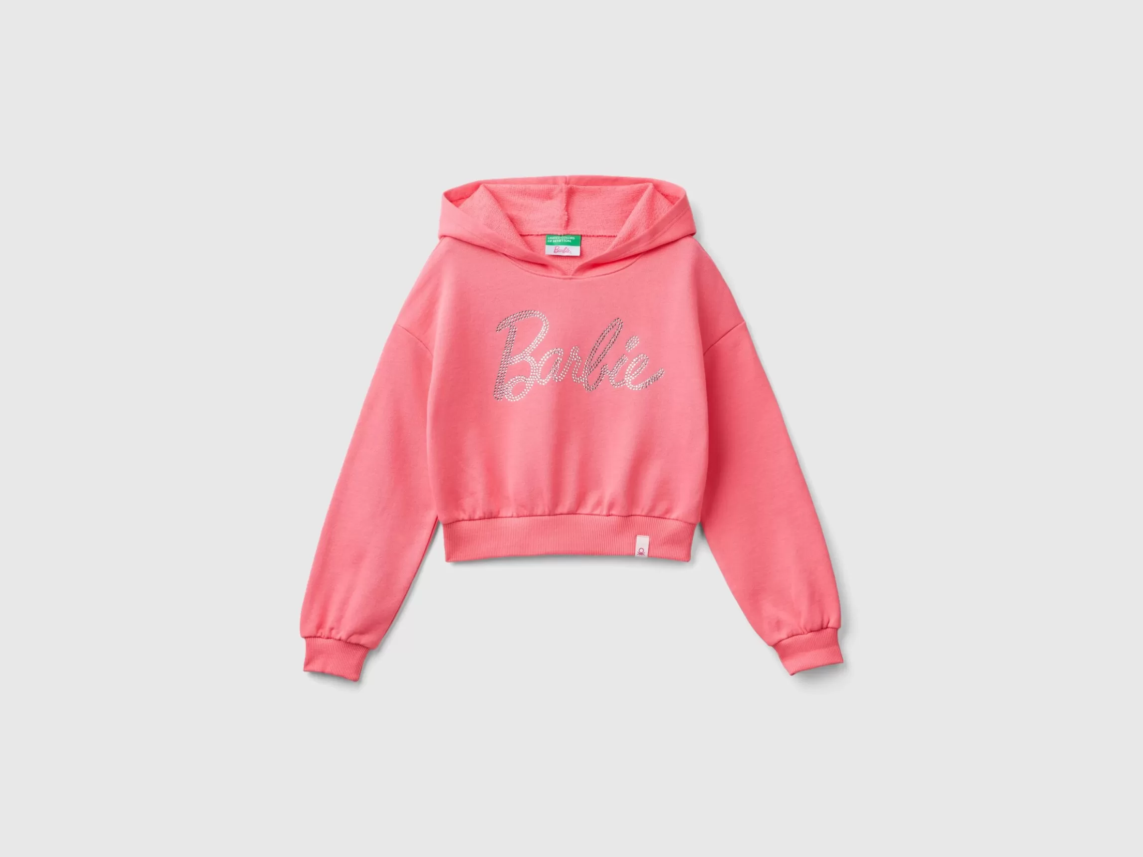 United Colors of Benetton Barbie sweatshirt with rhinestones