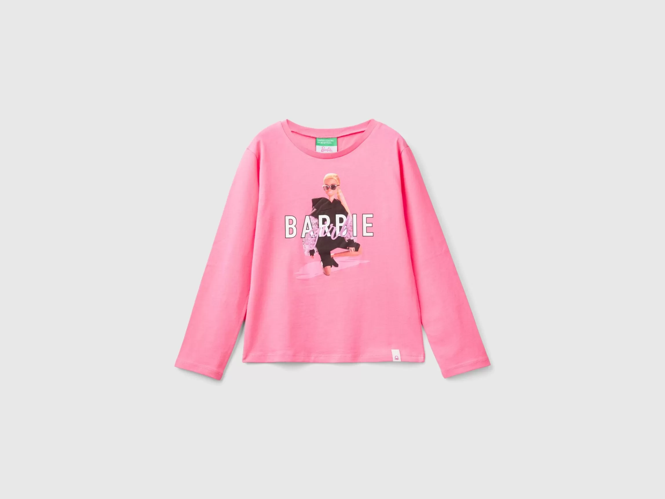 United Colors of Benetton Barbie t-shirt with glossy print