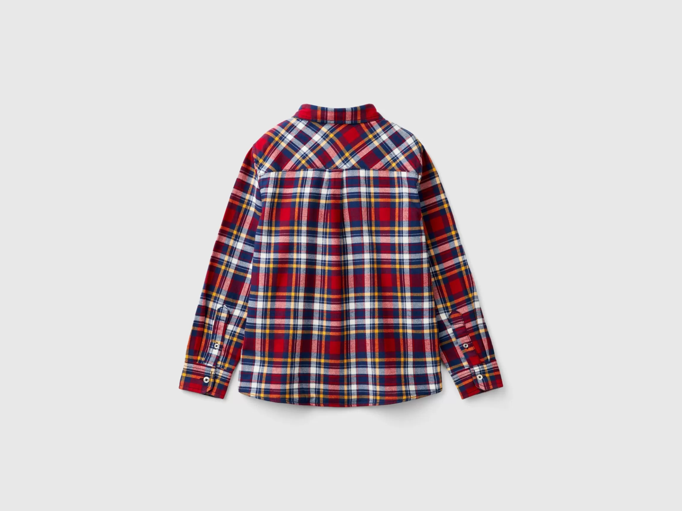United Colors of Benetton Plaid shirt in 100% cotton