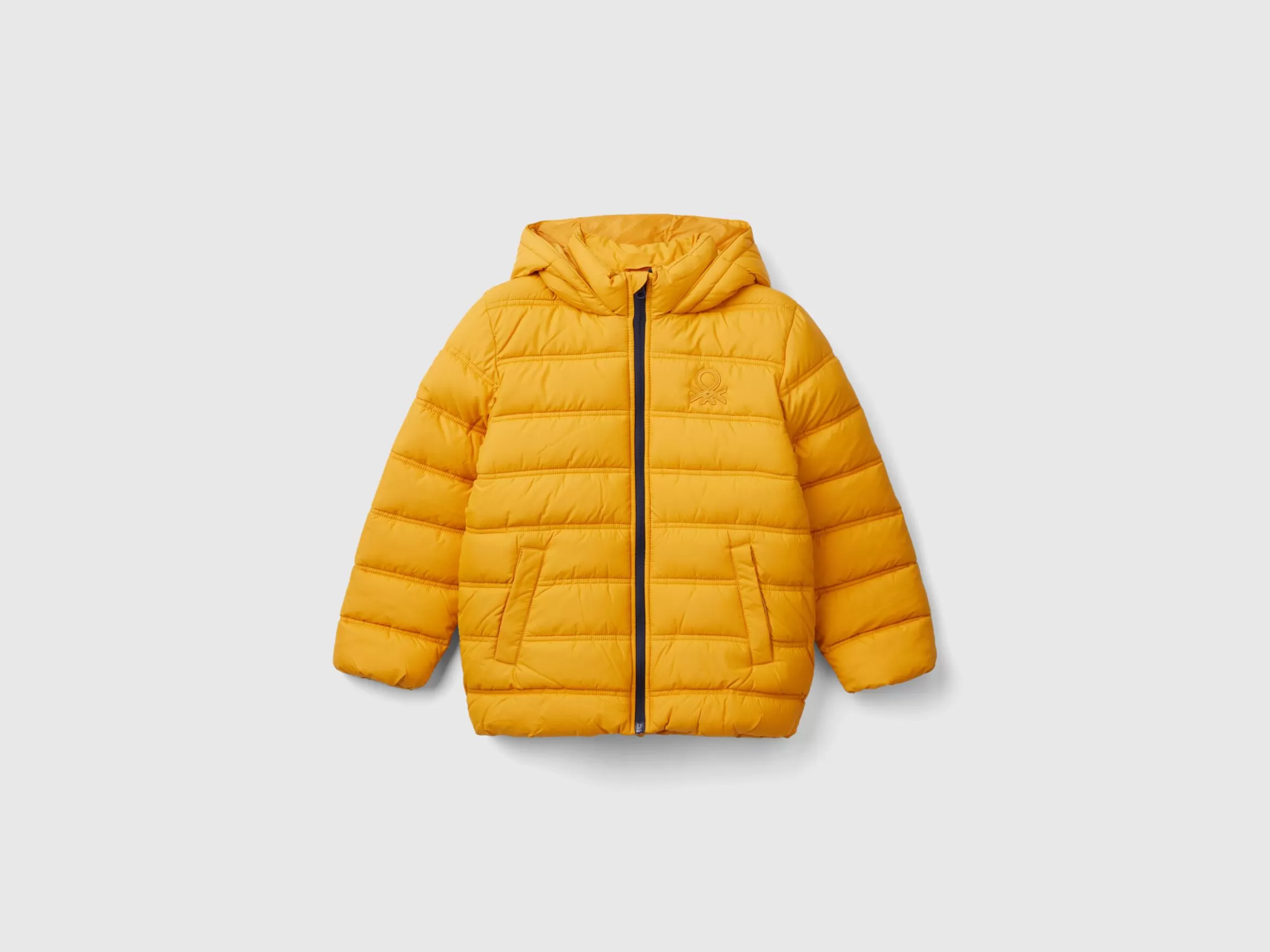 United Colors of Benetton Puffer jacket with hood and logo